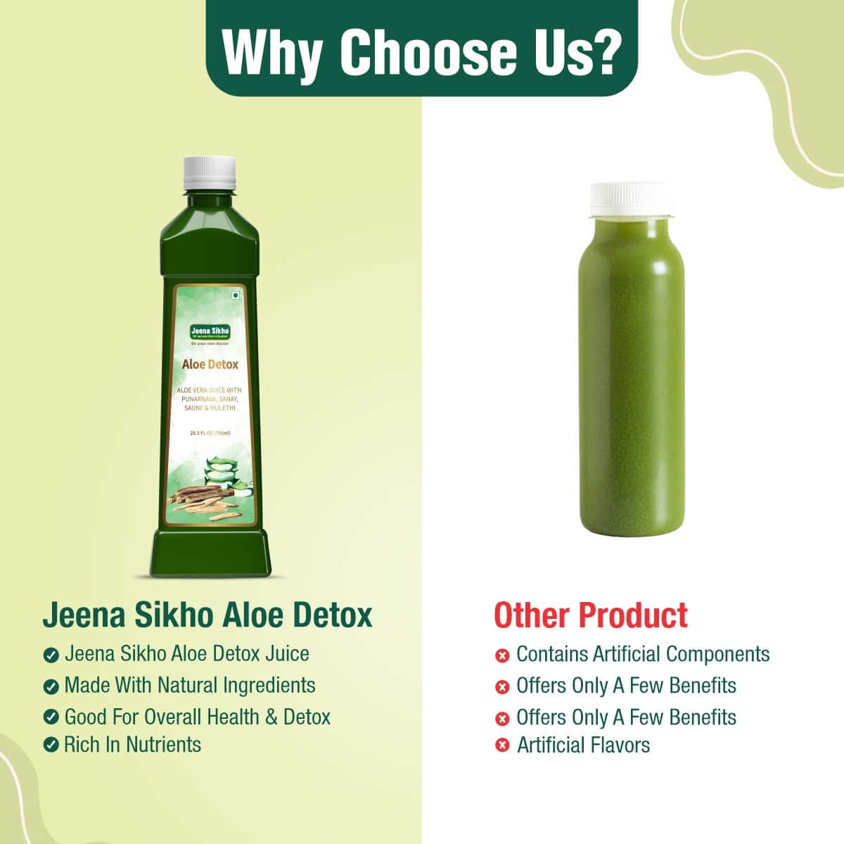 Aloe Detox Juice | Ayurvedic Herbal Juice for Liver Support, Digestion & Daily Detox - Image 7