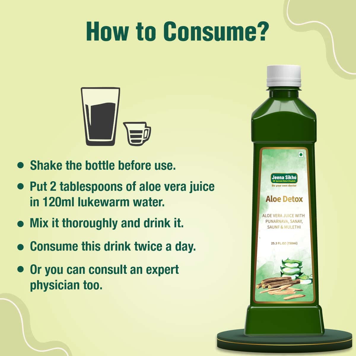 Aloe Detox Juice | Ayurvedic Herbal Juice for Liver Support, Digestion & Daily Detox - Image 8