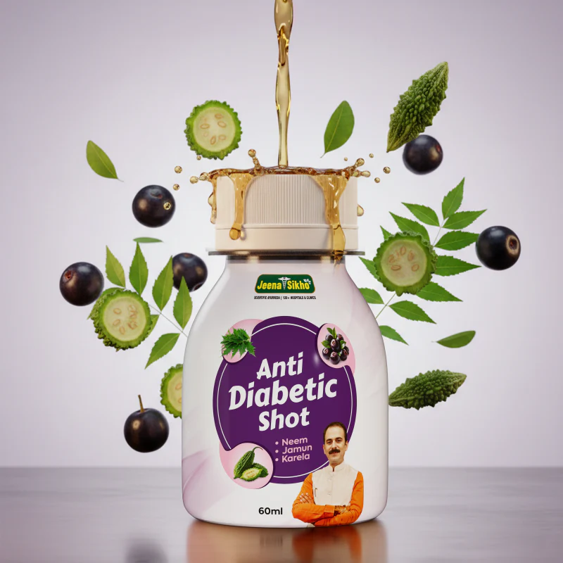 Anti Diabetic Shot | Ayurvedic Blood Sugar & Metabolic Support | Shot 60 ml Pack of 9 - Image 3