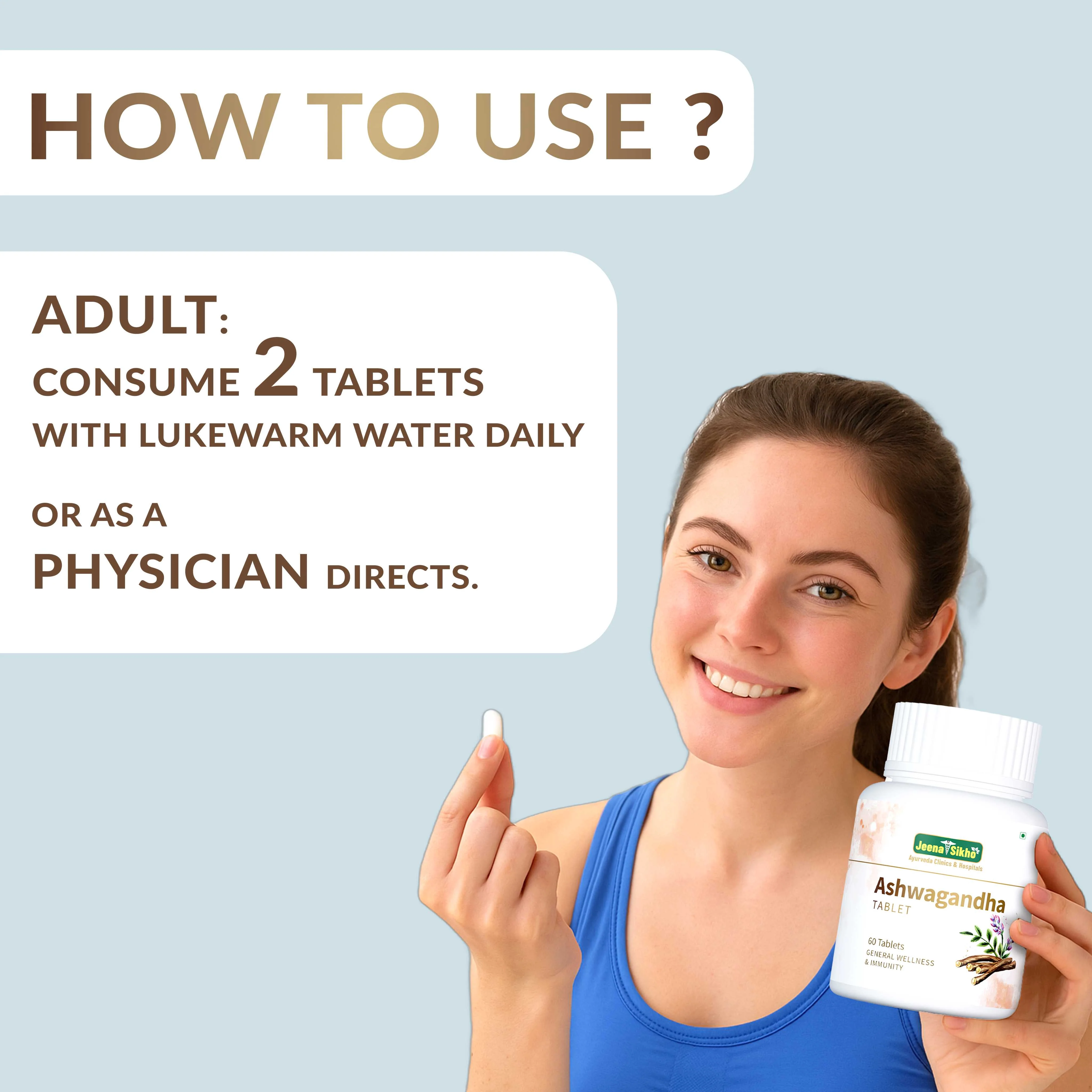 Ashwagandha Tablets | Ayurvedic Support for Stress Balance, Energy, Stamina & Immunity - Image 4