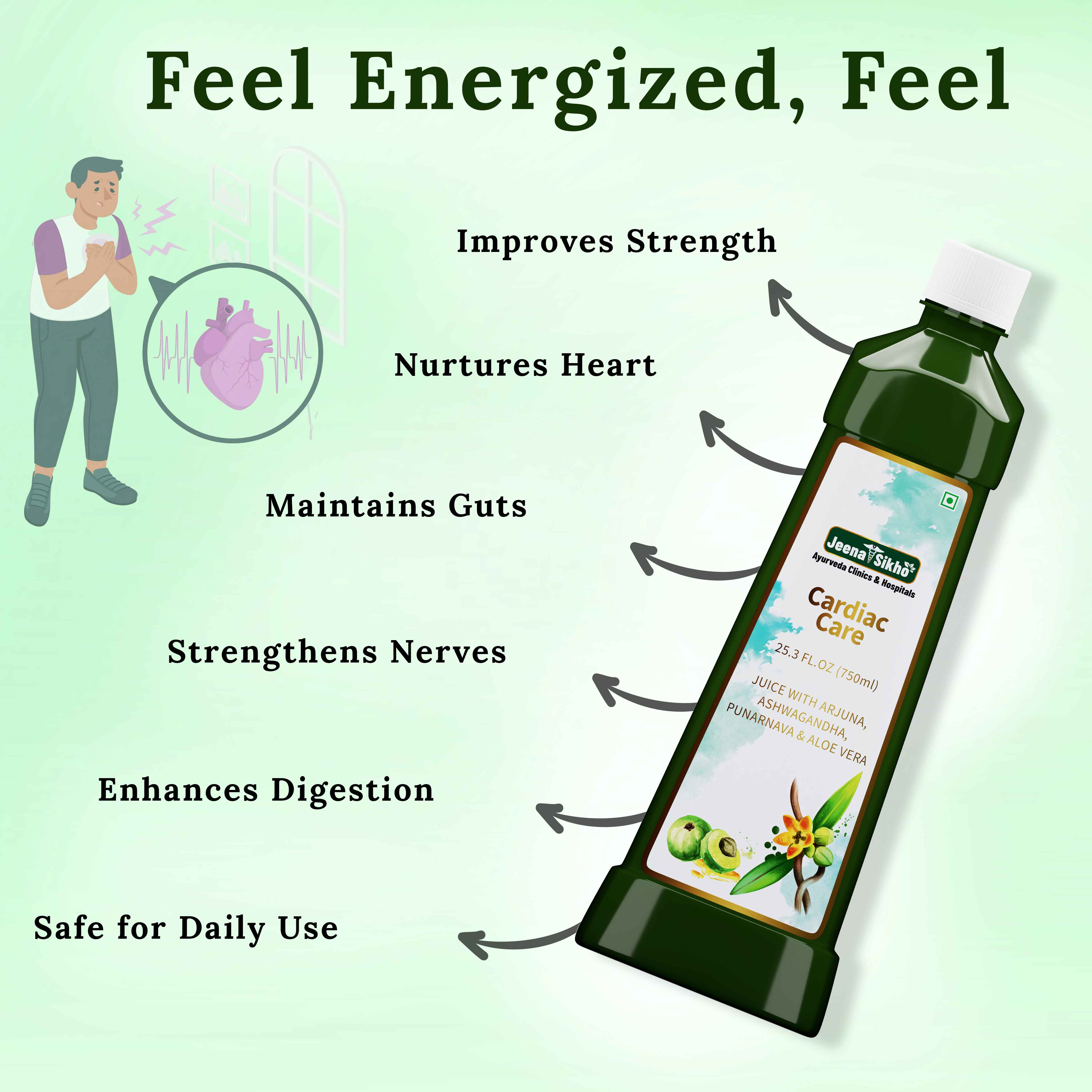 Cardiac Care Juice | Supports Healthy Heart Function & Circulation - Image 3