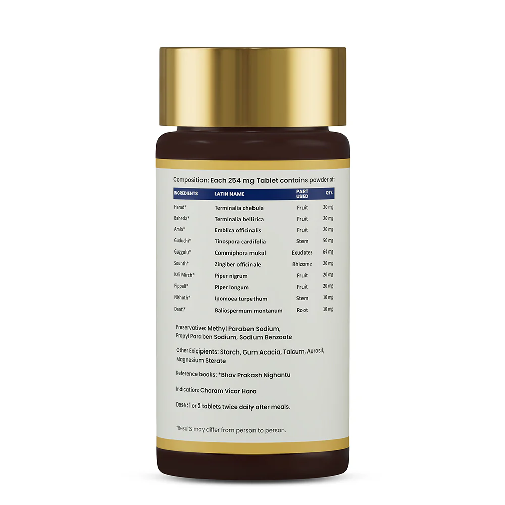 Charam Vati | 60 Tablets - Image 4