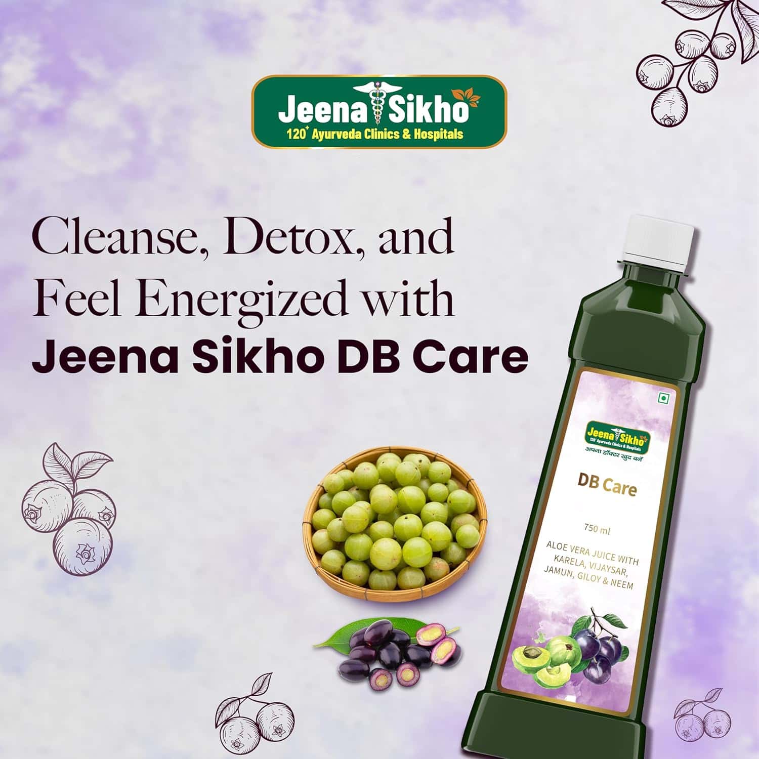 DB Care Juice | Ayurvedic Herbal Support for Blood Sugar Balance, Energy & Metabolic Health - Image 4