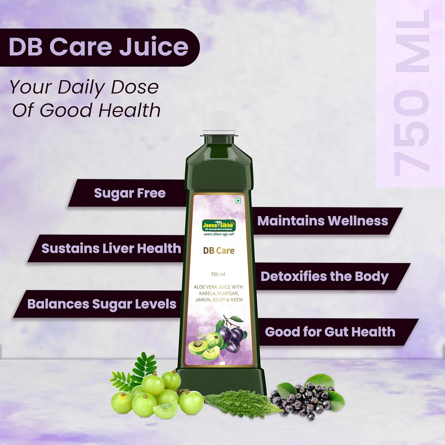 DB Care Juice | Ayurvedic Herbal Support for Blood Sugar Balance, Energy & Metabolic Health - Image 5