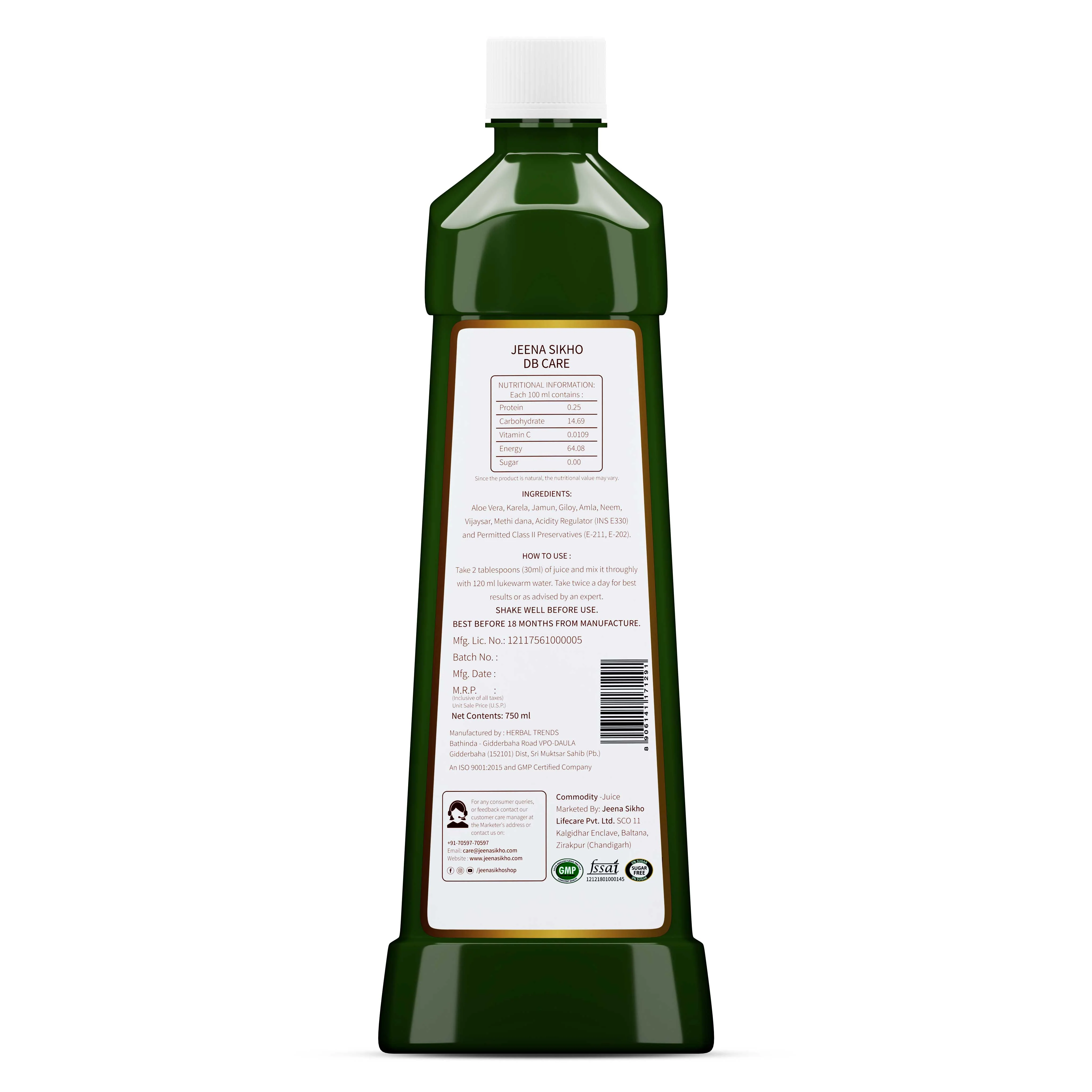 DB Care Juice | Ayurvedic Herbal Support for Blood Sugar Balance, Energy & Metabolic Health - Image 8