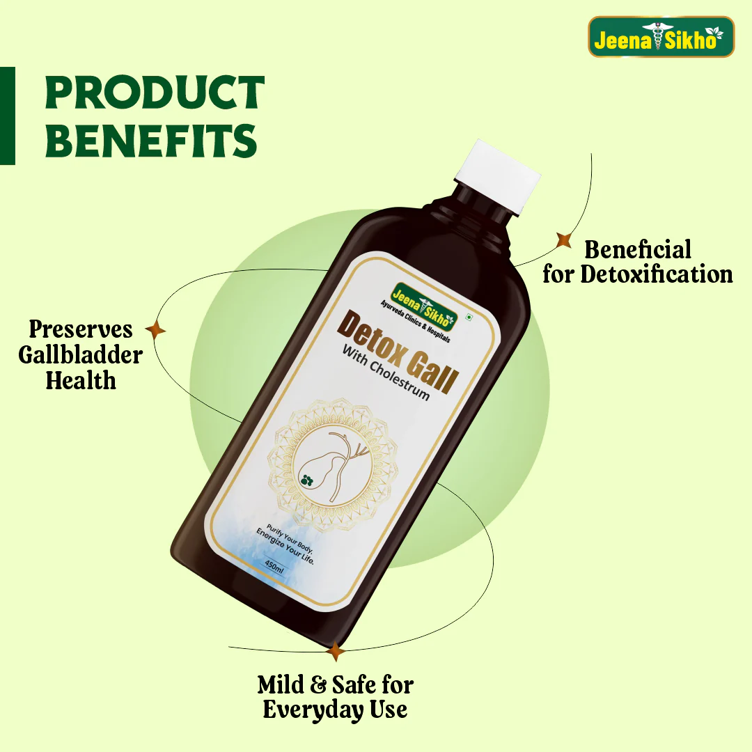 Detox Gall Syrup | Ayurvedic Gallbladder & Liver Cleanse for Better Digestion - Image 2