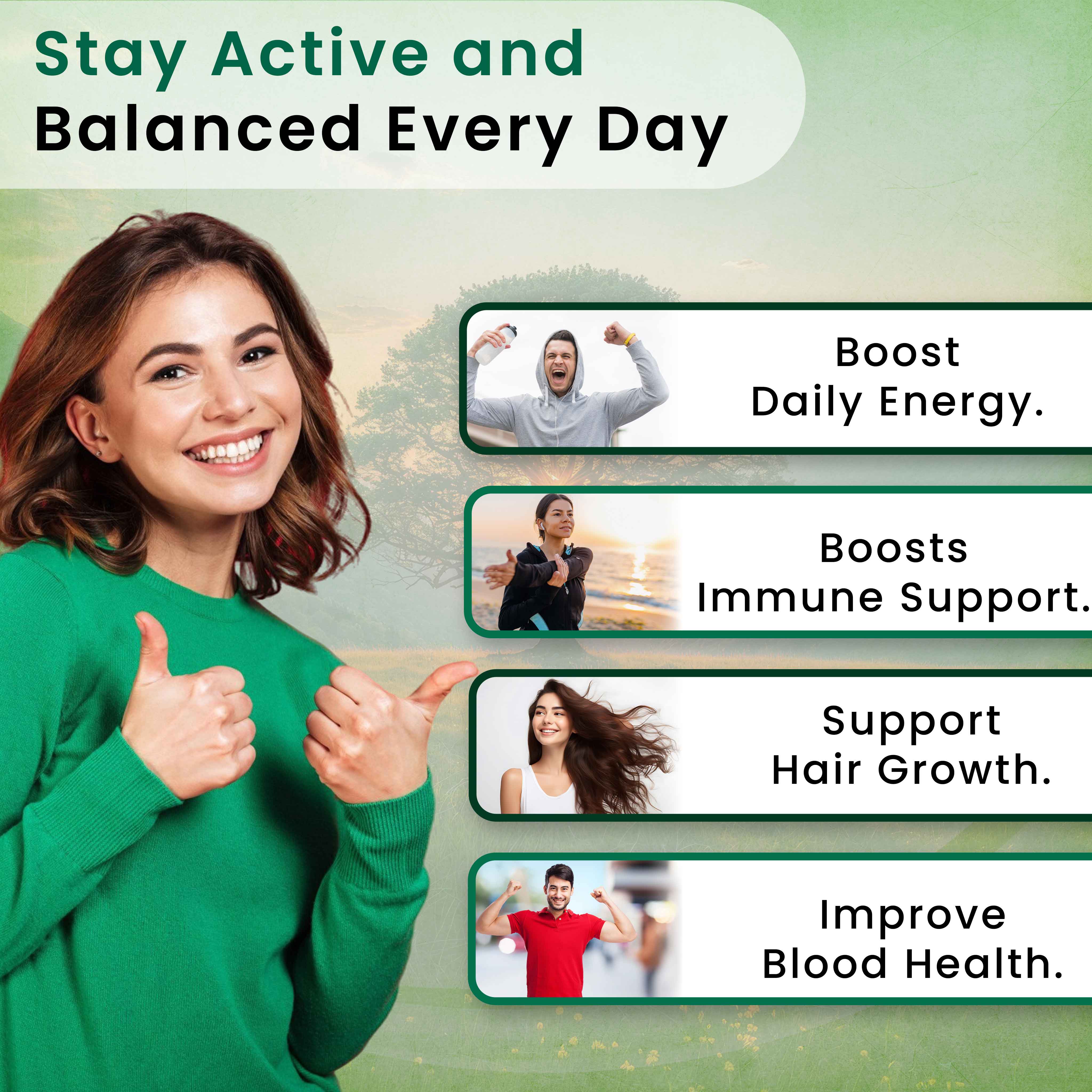Dhatu Pushti Tablets | Ayurvedic Vitality & Hair Health Support - Image 3