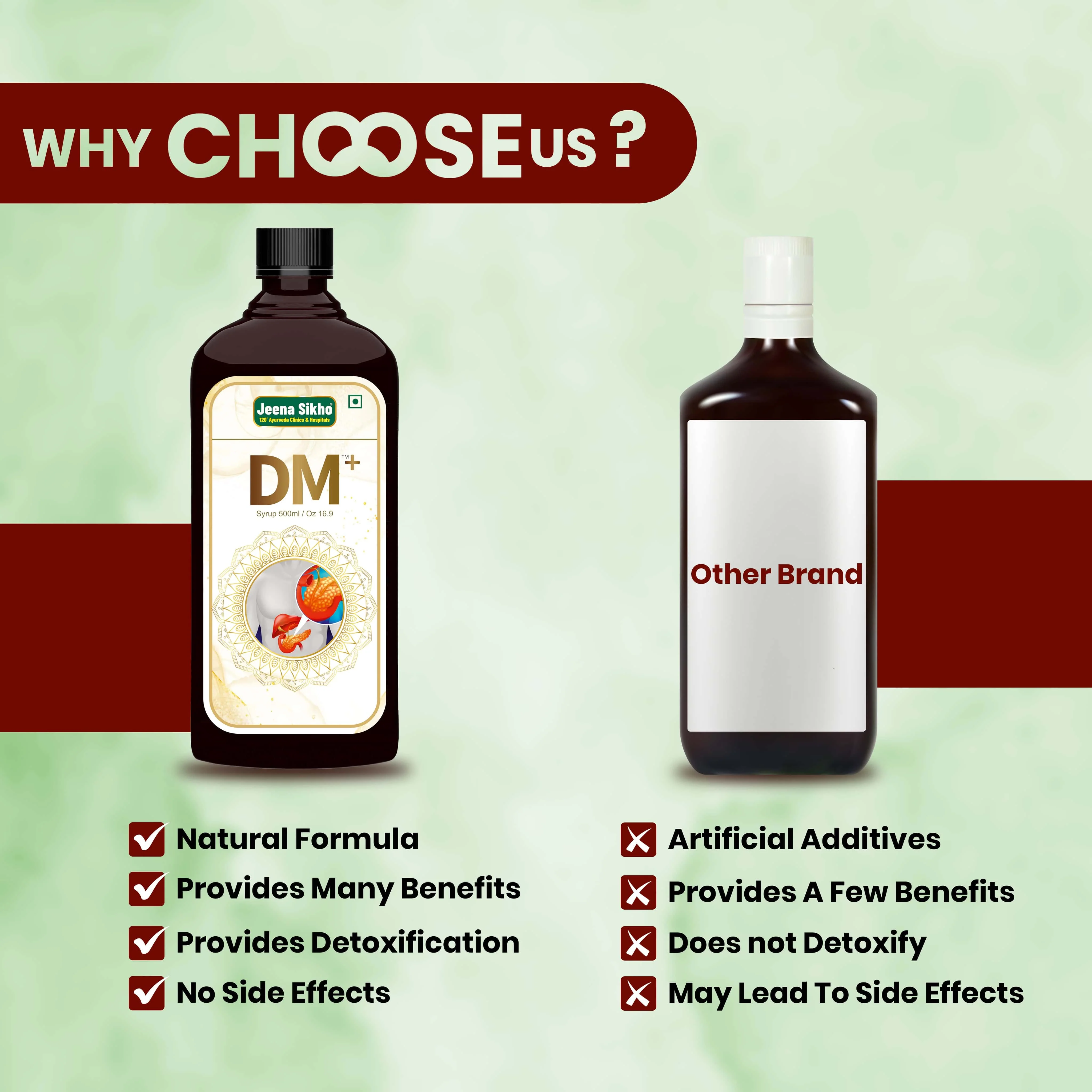 DM+ Syrup | Ayurvedic Blood Sugar Support, Metabolism & Energy Booster - Image 4
