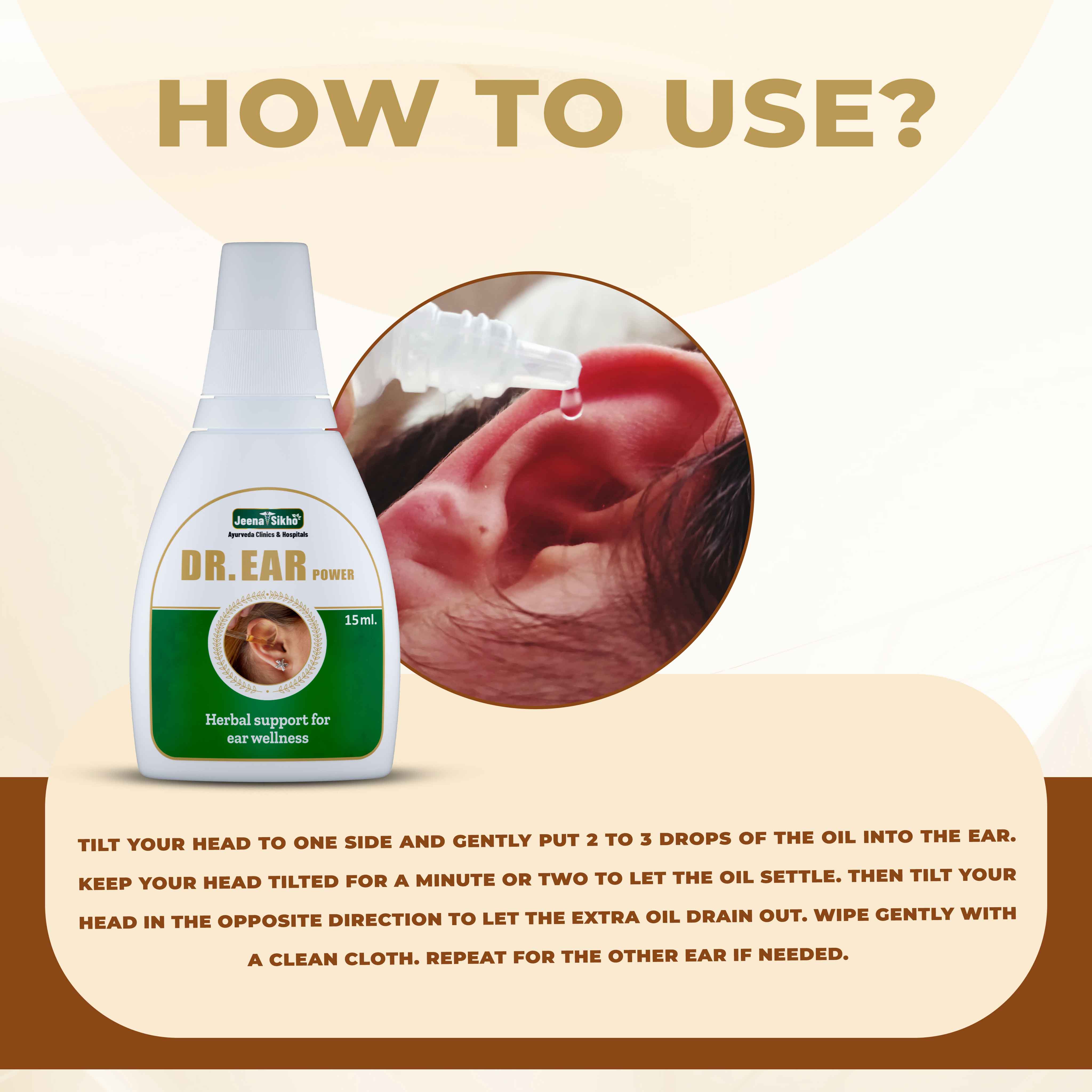 Dr. Ear Power | Ayurvedic Ear Drops for Wax, Itching, Pain & Hygiene - Image 6