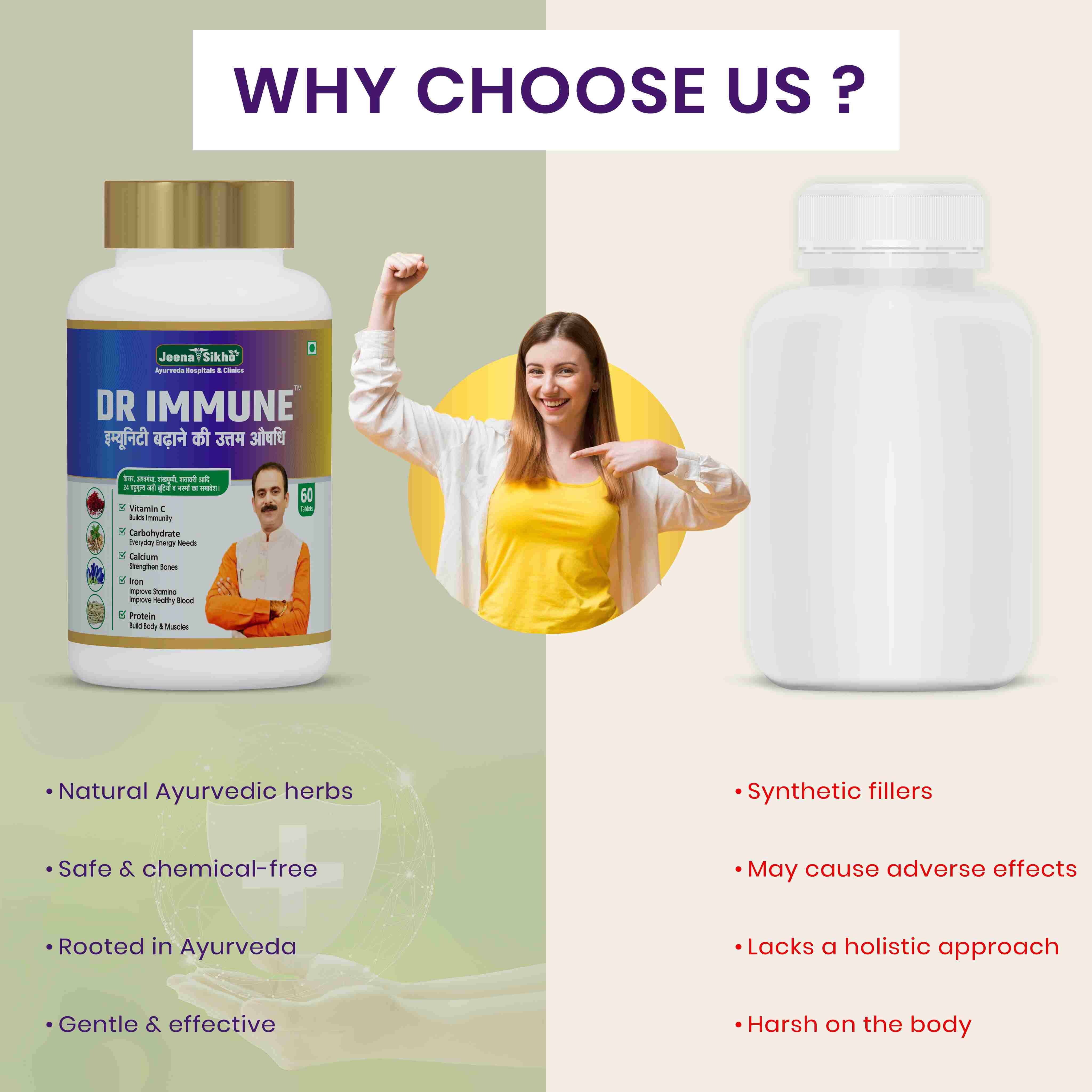 Dr. Immune Tablets | Ayurvedic Immunity, Strength & Vitality Support - Image 4
