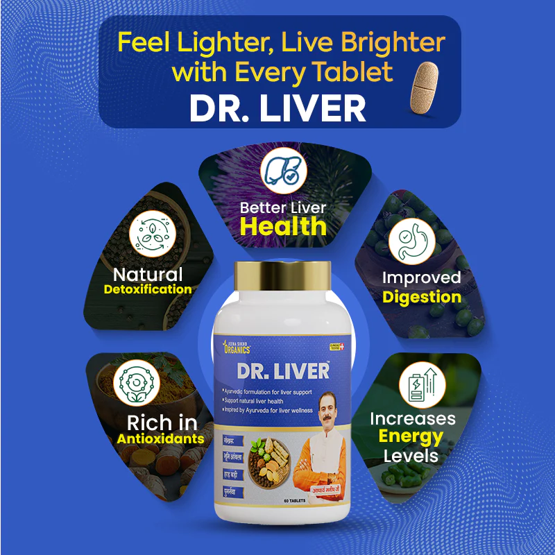 Dr. Liver Tablets | Ayurvedic Liver Supplement | With Bhumi Amla, Punarnava & Bhringraj | Helps with Digestion, Metabolism & Daily Detox Balance - Image 4