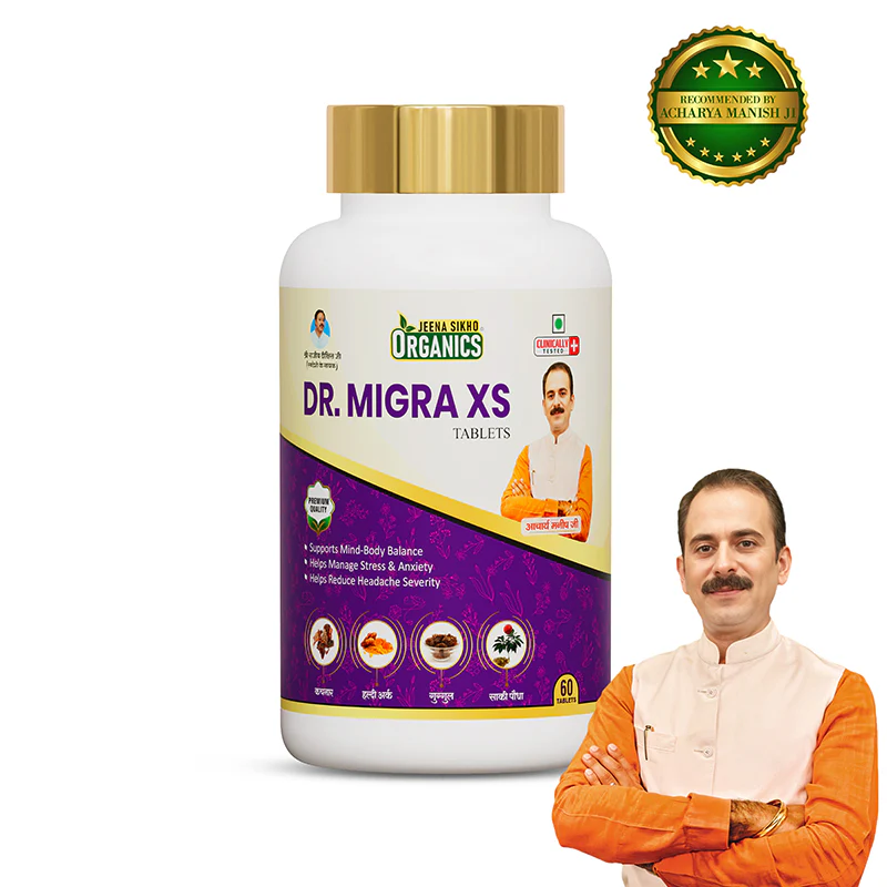 Dr. Migra XS Tablets | Herbal Support for Head Comfort, Stress & Mental Clarity - Image 3