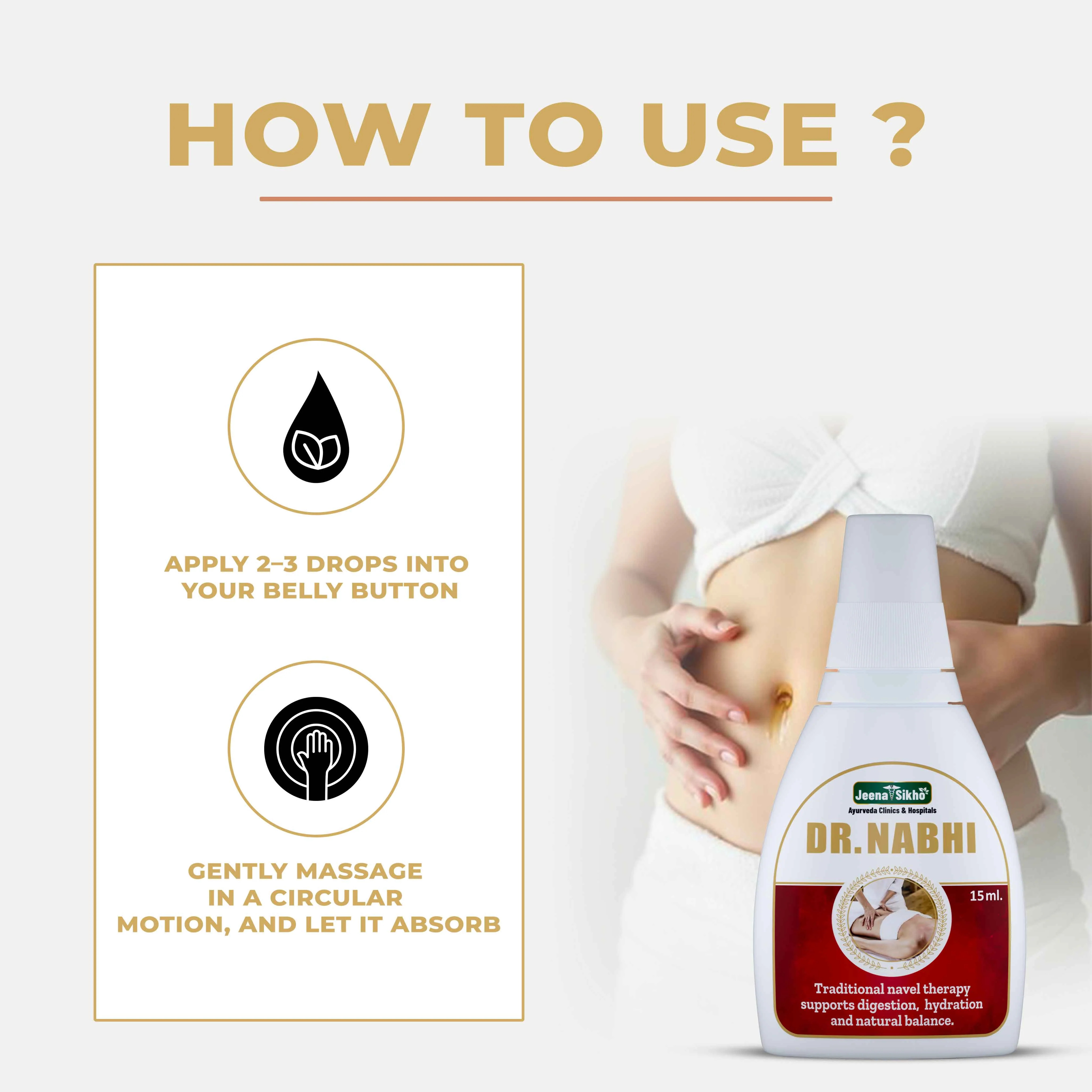 Dr. Nabhi Oil | Ayurvedic Navel Oil for Digestion, Immunity, Energy & Relaxation - Image 5