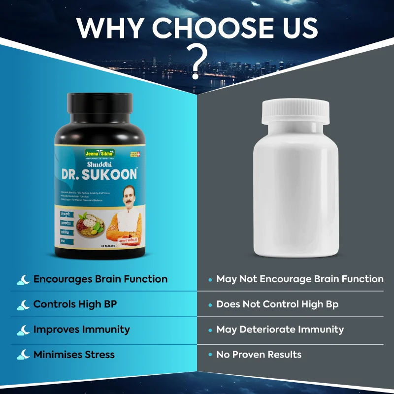 Dr. Sukoon Tablets | Ayurvedic Sleep, Stress & Relaxation Support - Image 5