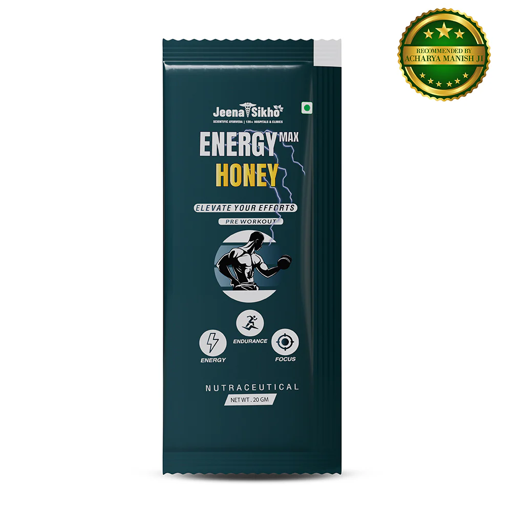 Energy Max Honey Sachets | Honey & Caffeine Pre-Workout Energy Support - Image 3