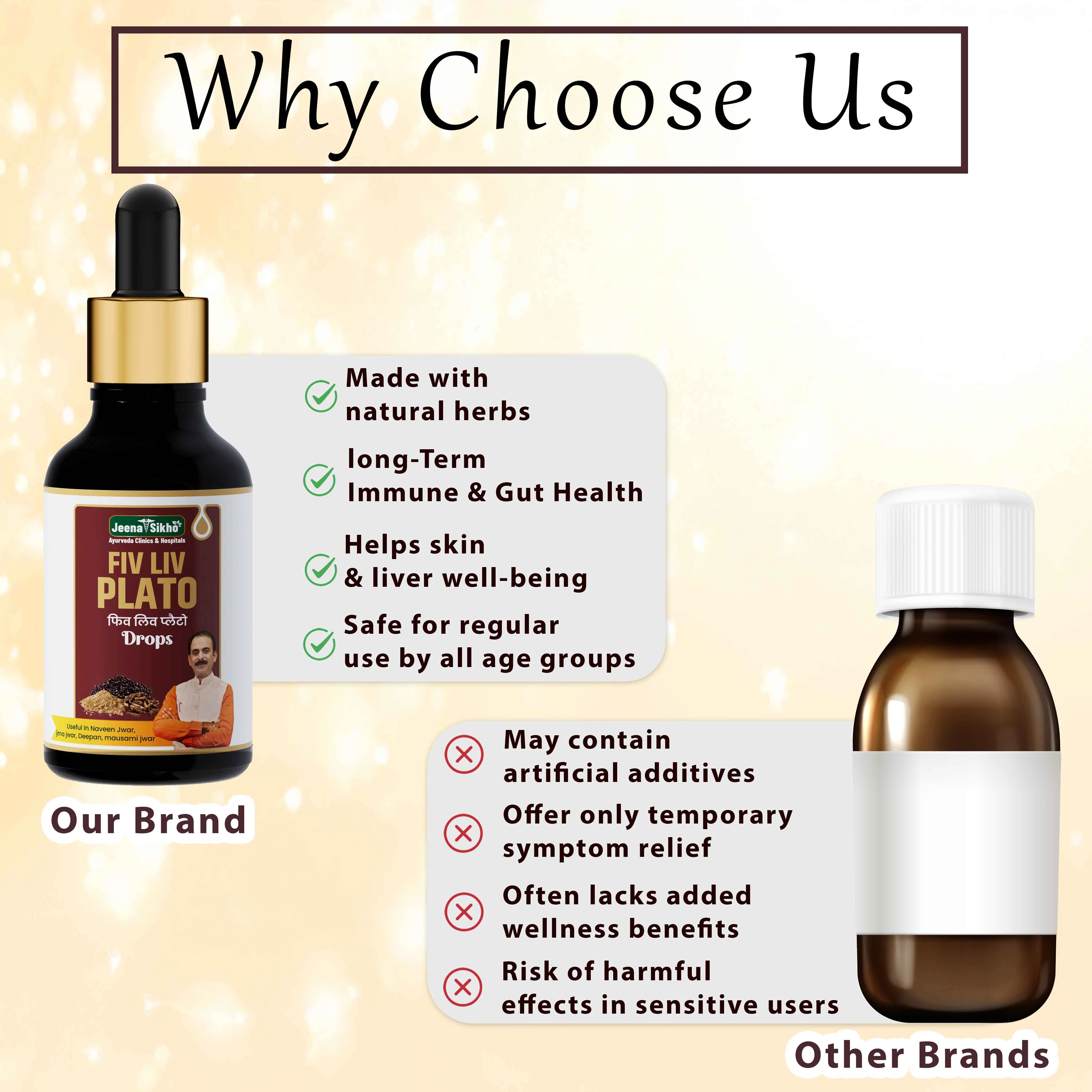 Fiv Liv Plato Drops | Ayurvedic Fever Support Drops for Temperature Balance & Immunity - Image 4