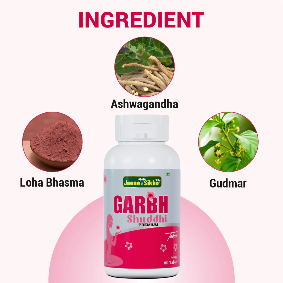 Garbh Shuddhi Premium Tablets | Ayurvedic Pregnancy Wellness, Immunity & Vitality Support - Image 3