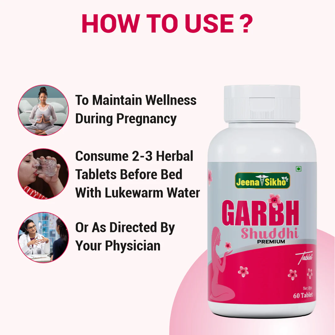 Garbh Shuddhi Premium Tablets | Ayurvedic Pregnancy Wellness, Immunity & Vitality Support - Image 4