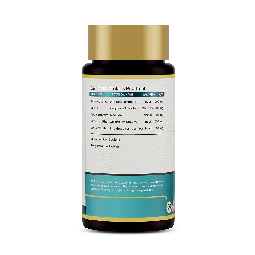 Go Flexi Tablet | Ayurvedic Joint & Bone Health Support for Flexibility & Mobility - Image 9