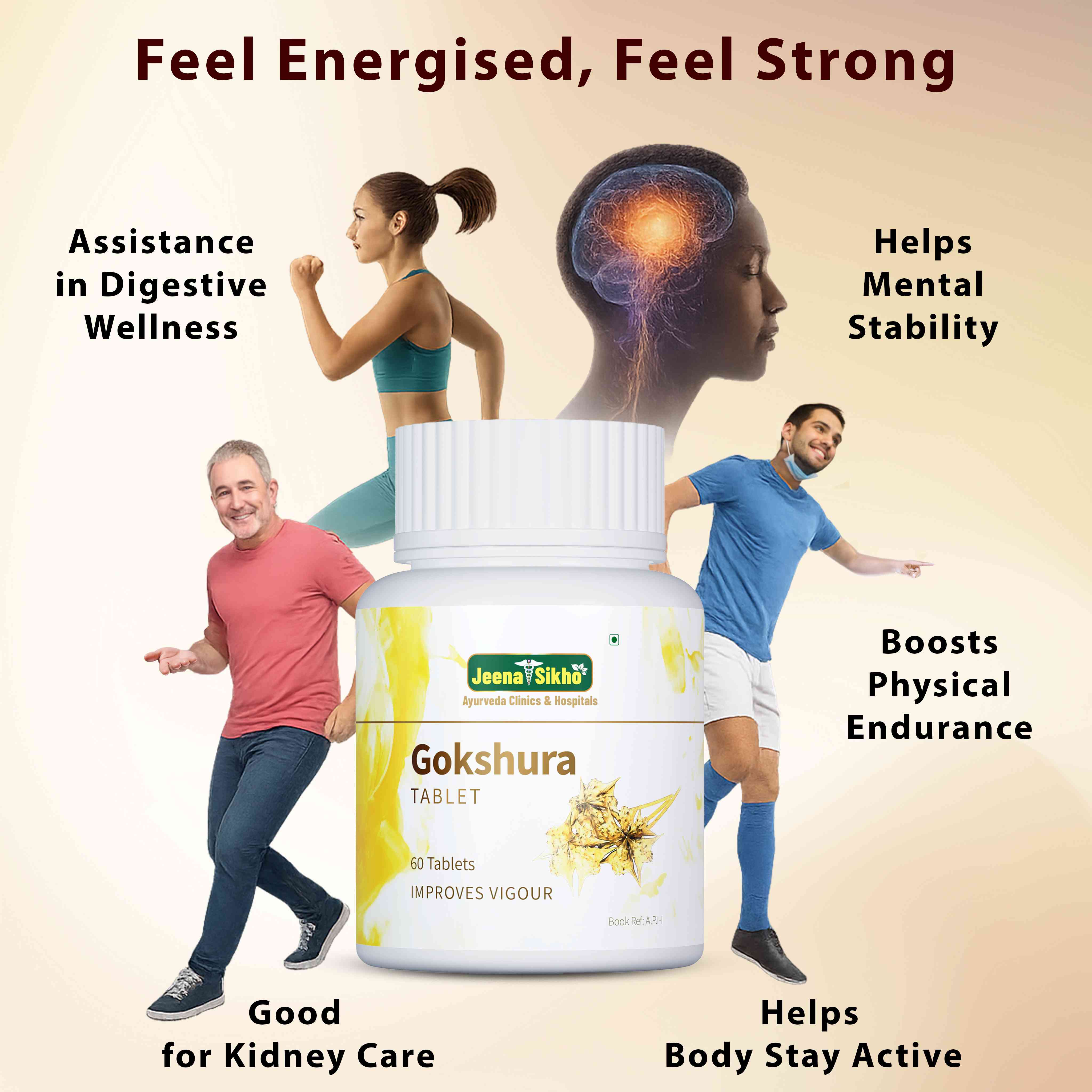 Gokshura Tablets | Ayurvedic Stamina, Strength, Immunity & Men’s Vitality Support - Image 6