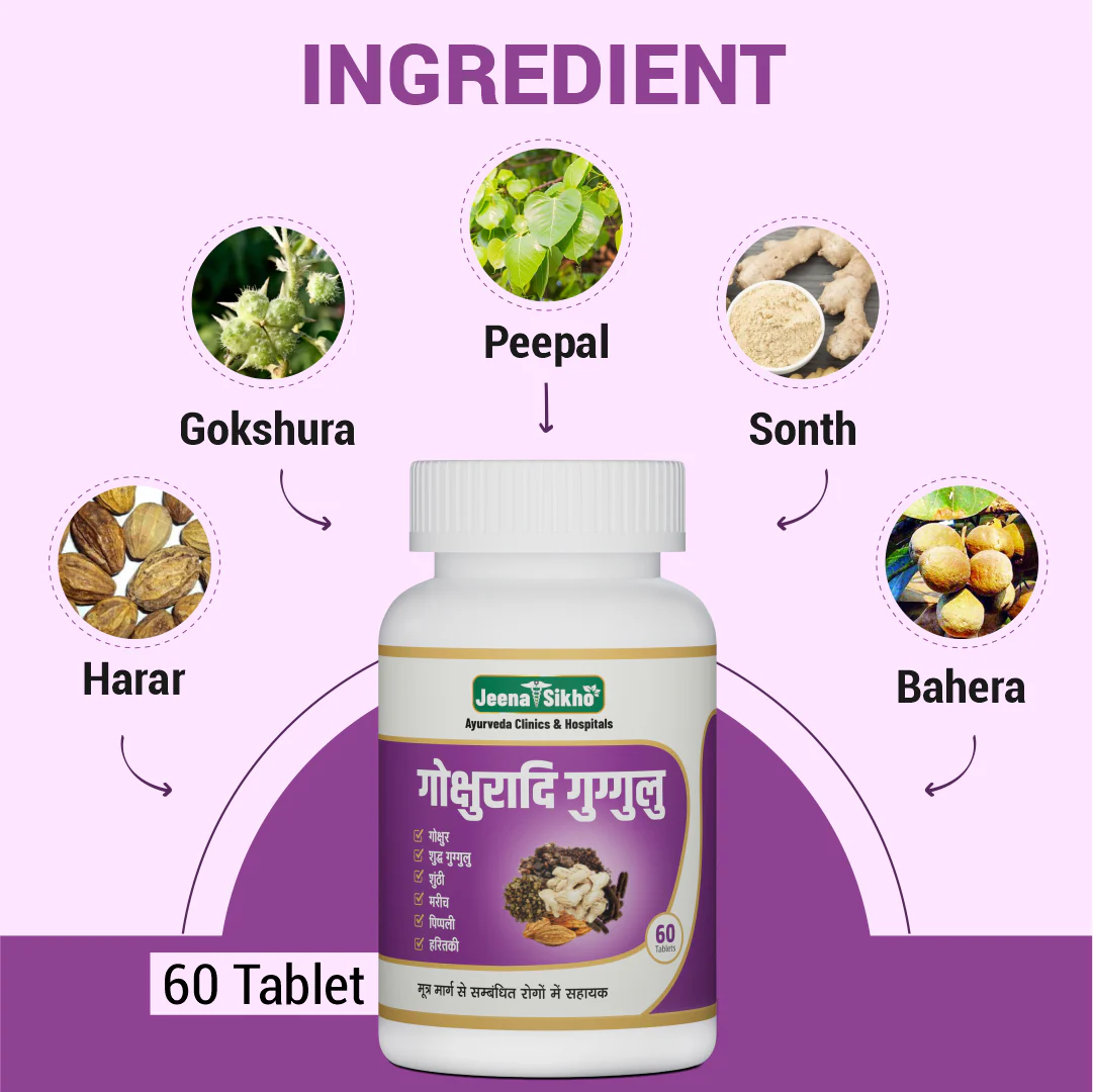Gokshuradi Guggulu | 60 Tablets - Image 3