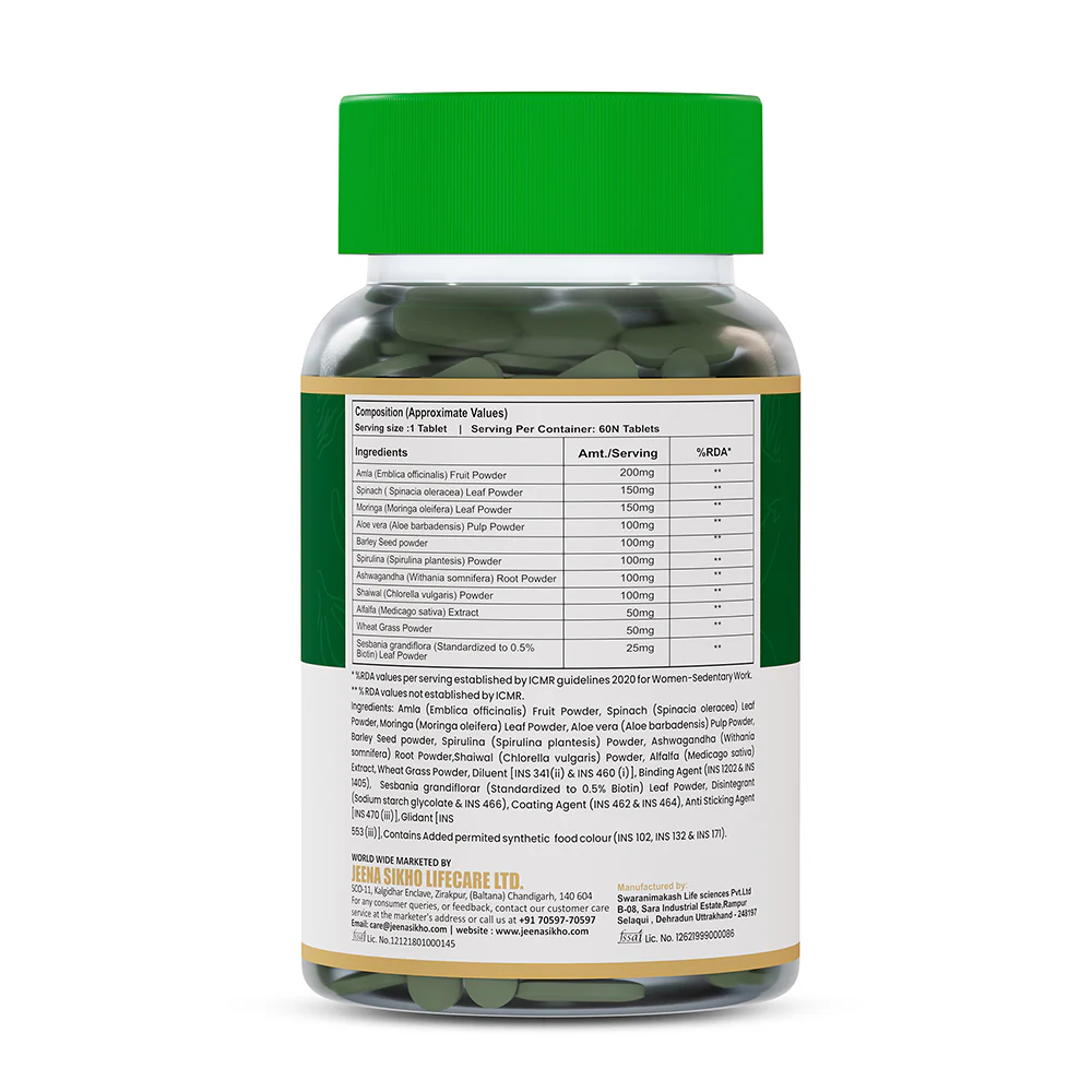 Good Green | Herbal Green Superfood Tablets for Daily Energy, Immunity & Digestion - Image 8