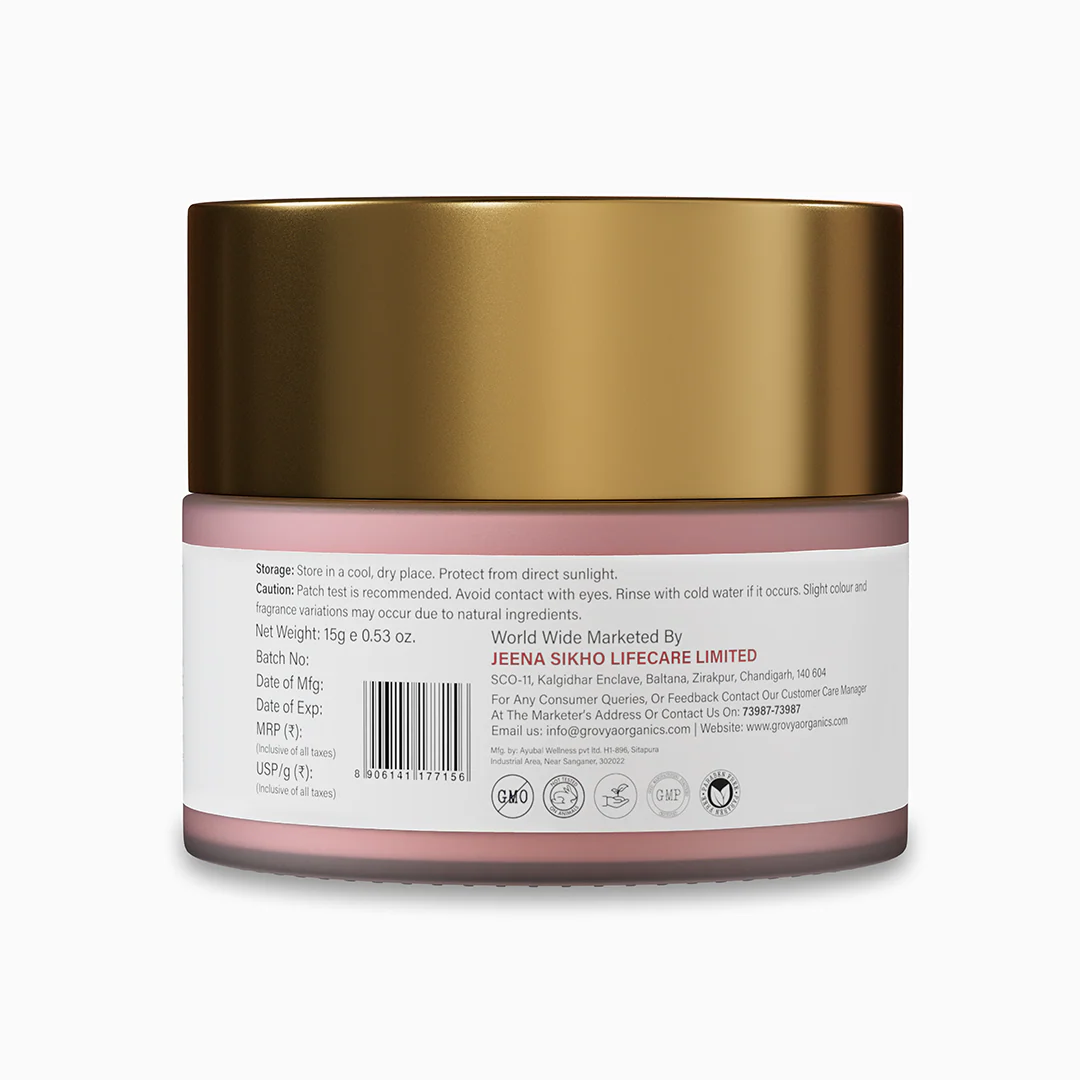 Rose Lip Balm | Ayurvedic Herbal Lip Care with Almond Oil, Kokum Butter & Rose Extract | Botanical Lip Balm with Pomegranate, Carrot & Sesame Oils | Daily Lip Care - Image 4