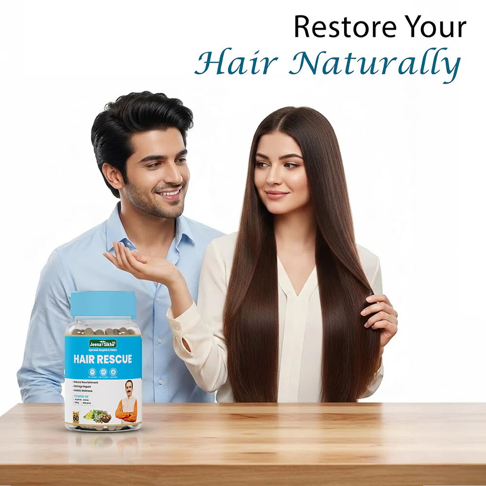 Hair Rescue Capsules | Ayurvedic Support for Hair Fall, Dandruff, Scalp Health & Premature Graying - Image 5
