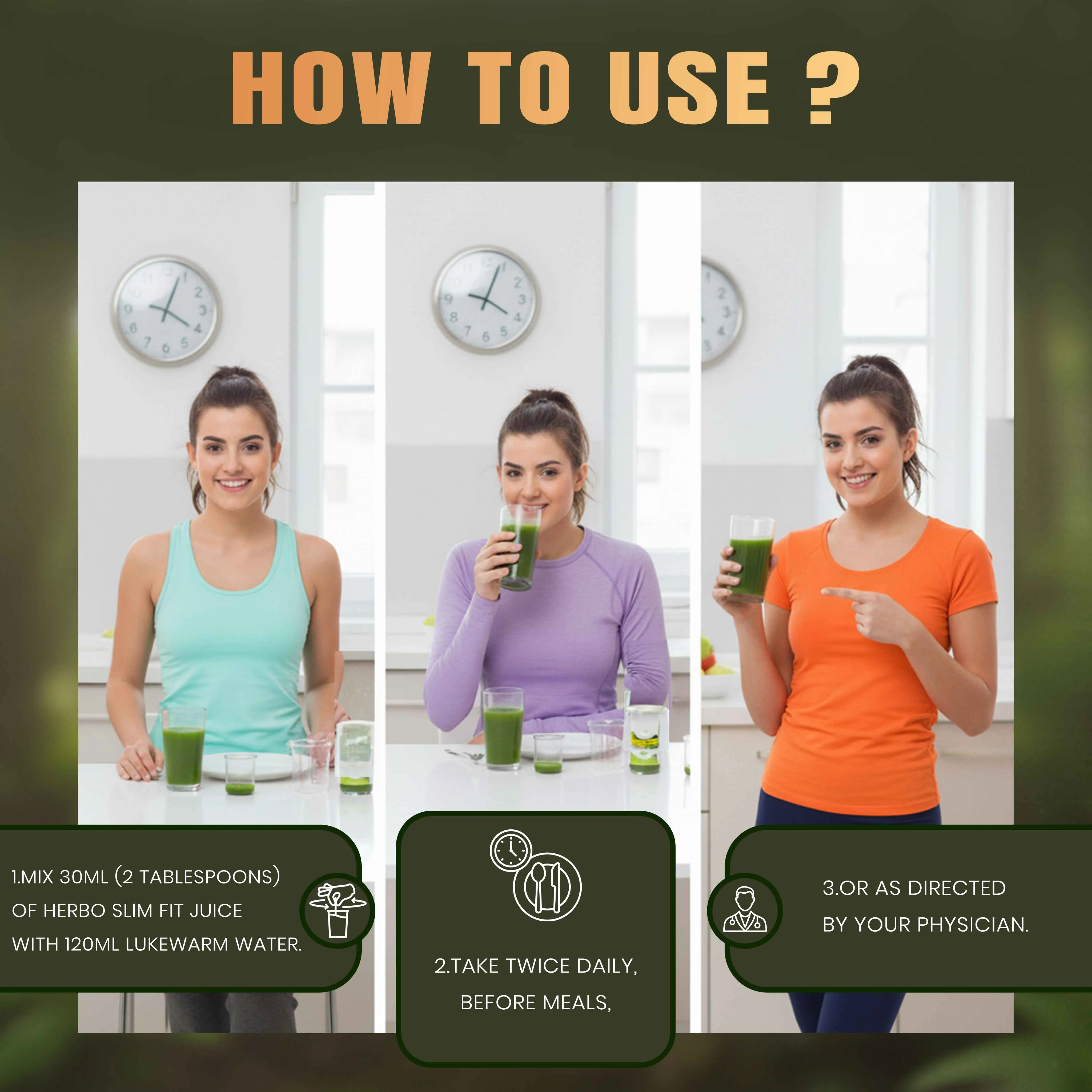 Herbo Slim Fit Juice | Natural Weight Loss & Metabolism Support - Image 5