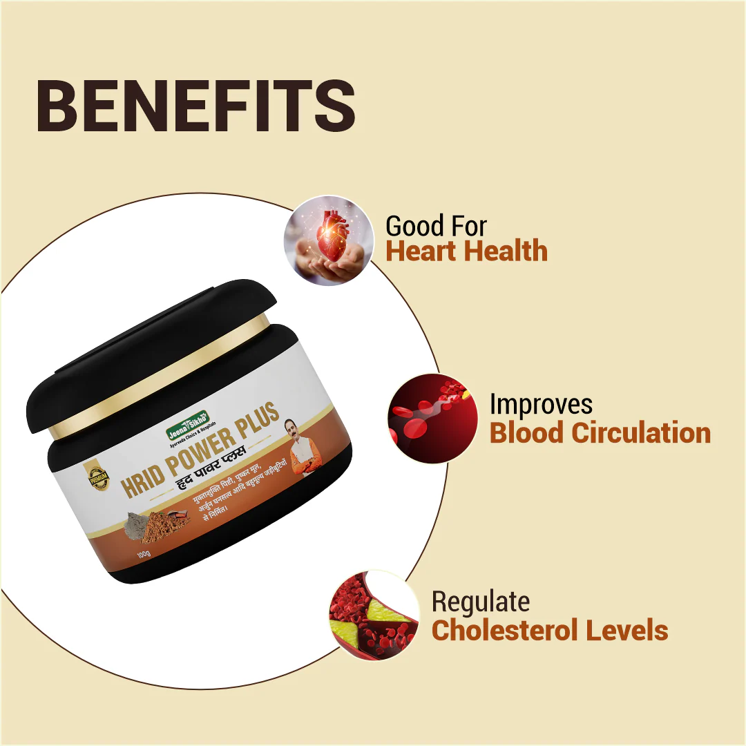 Hrid Power Plus Churan | Ayurvedic Heart Care | Cholesterol & Circulation Support - Image 3