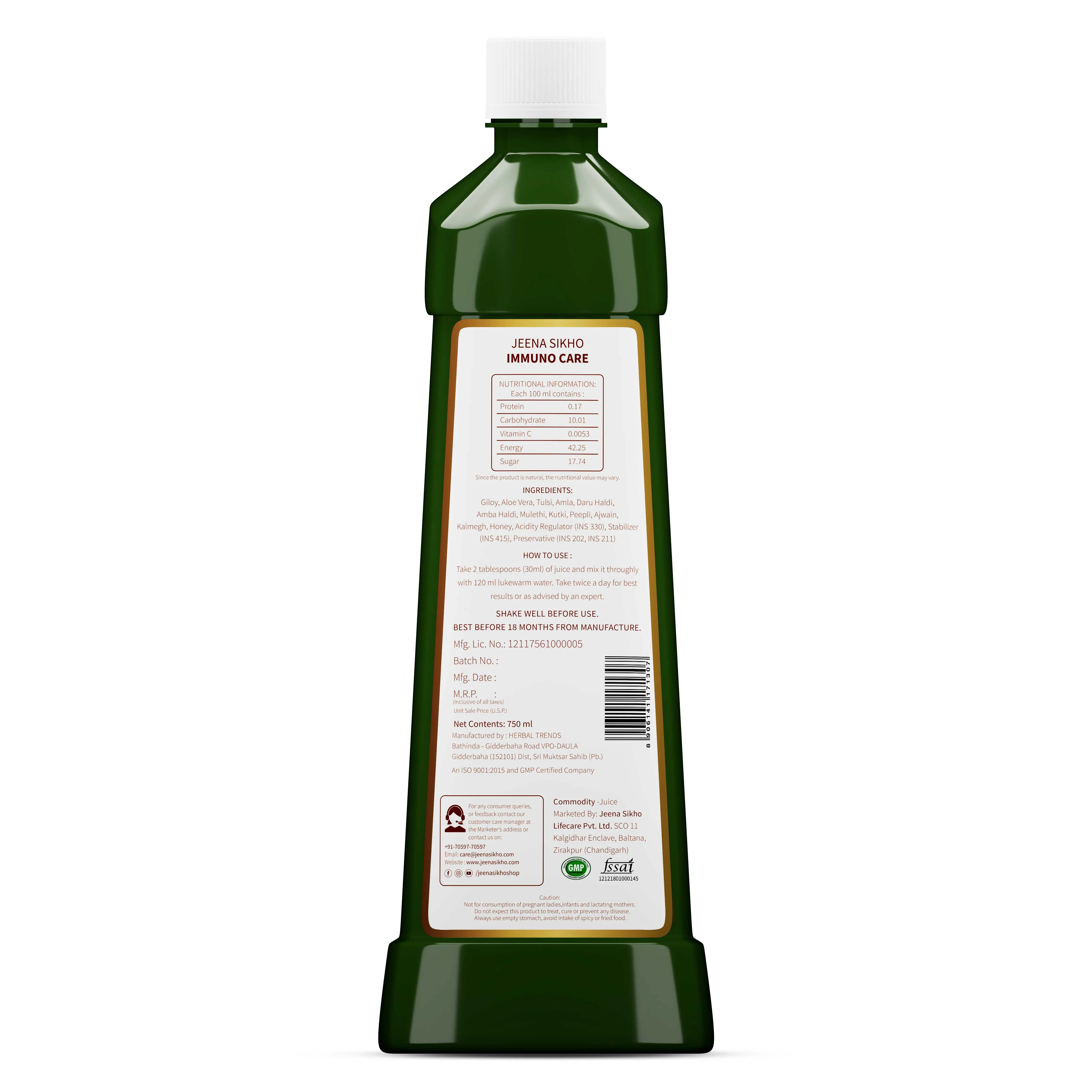 Immuno Care Juice | Ayurvedic Herbal Support for Immunity, Digestion & Liver Health - Image 3
