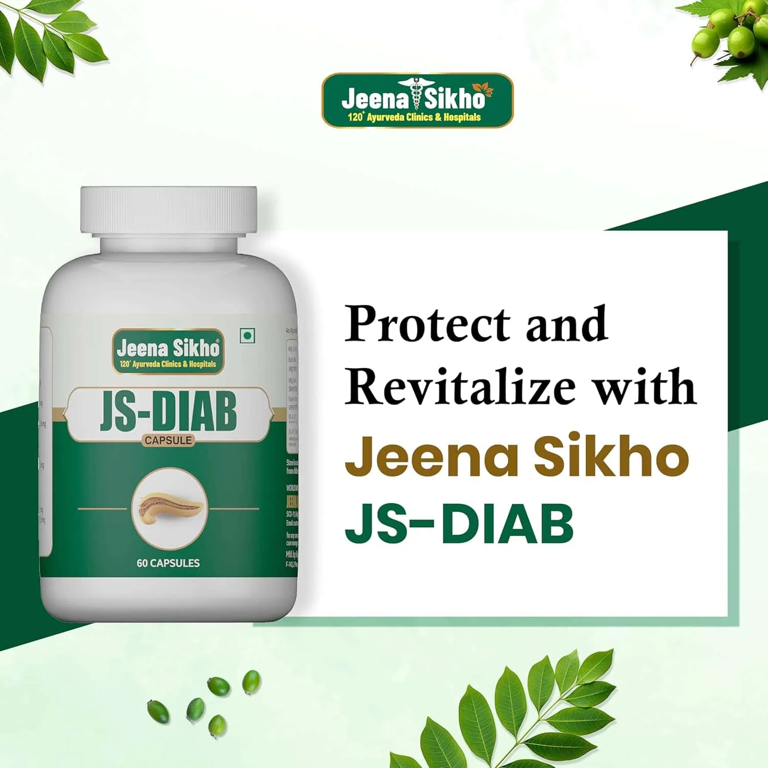 JS-DIAB Capsules | Blood Sugar Balance with Metabolism & Weight Support - Image 3