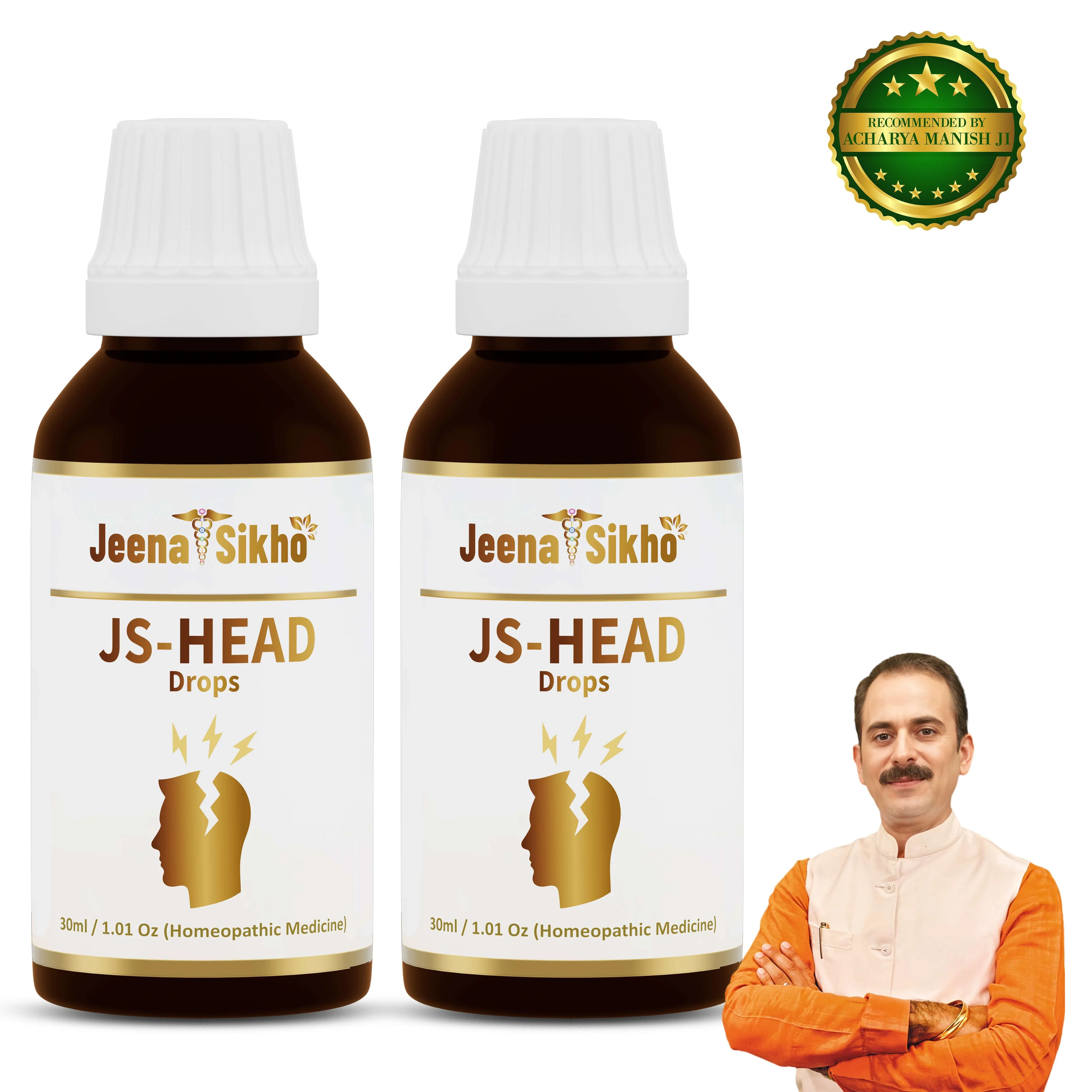 JSHead Drop | Support Headache, Stress & Weak Nerves - Image 2