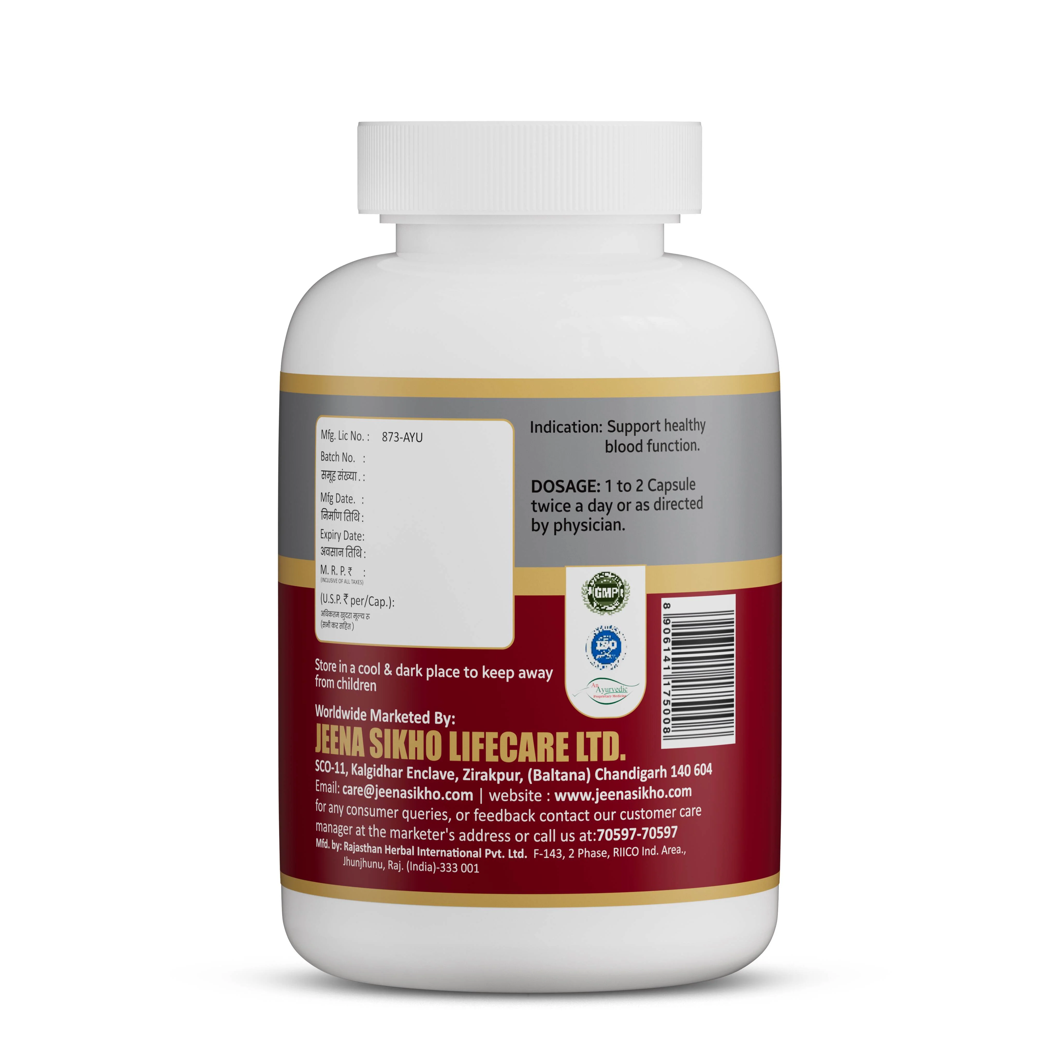 JS-PlatoJee Capsules | Ayurvedic Support for Platelet & Blood Wellness - Image 2