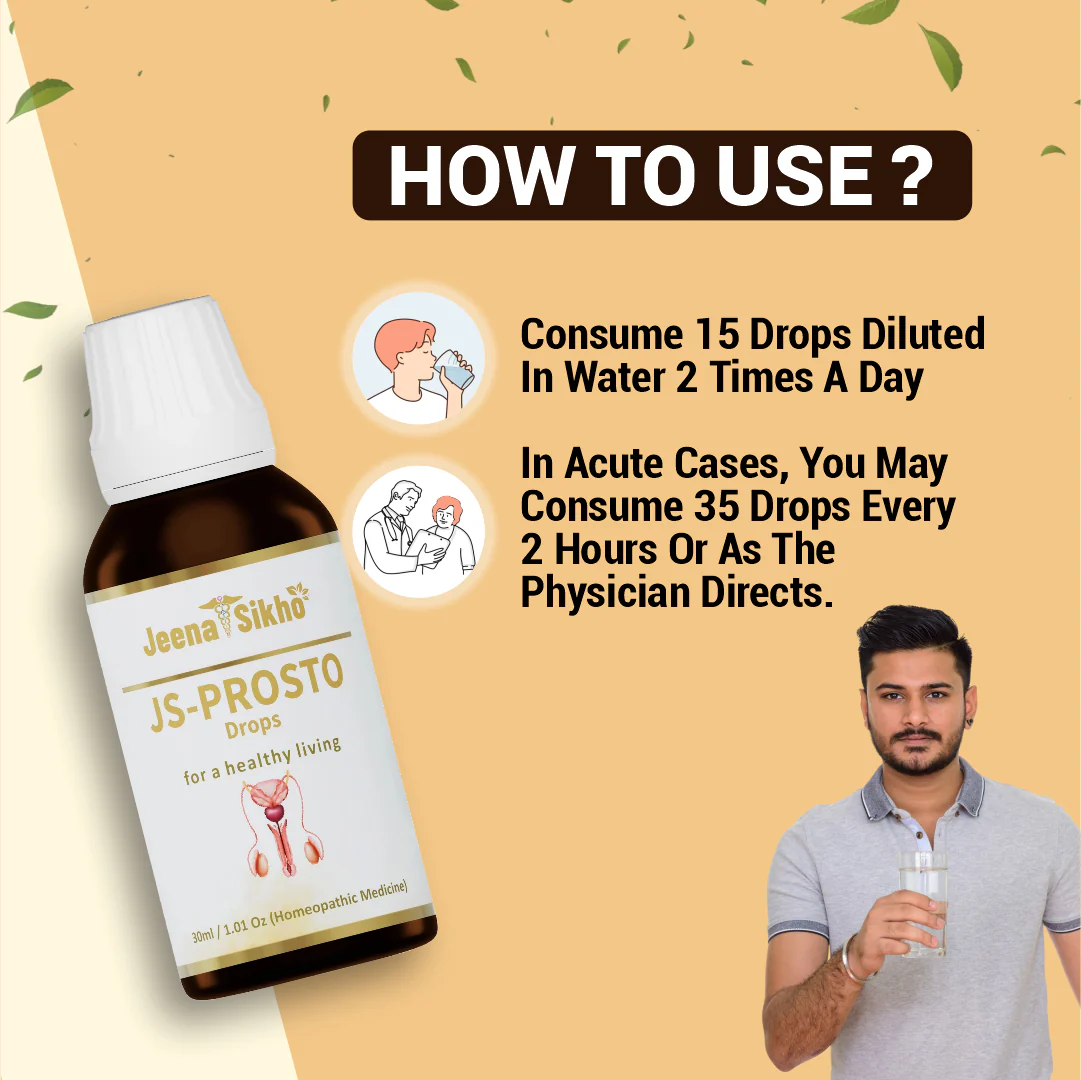 JS-Prosto Drops | Ayurvedic Support for Prostate & Urinary Health in Men - Image 3