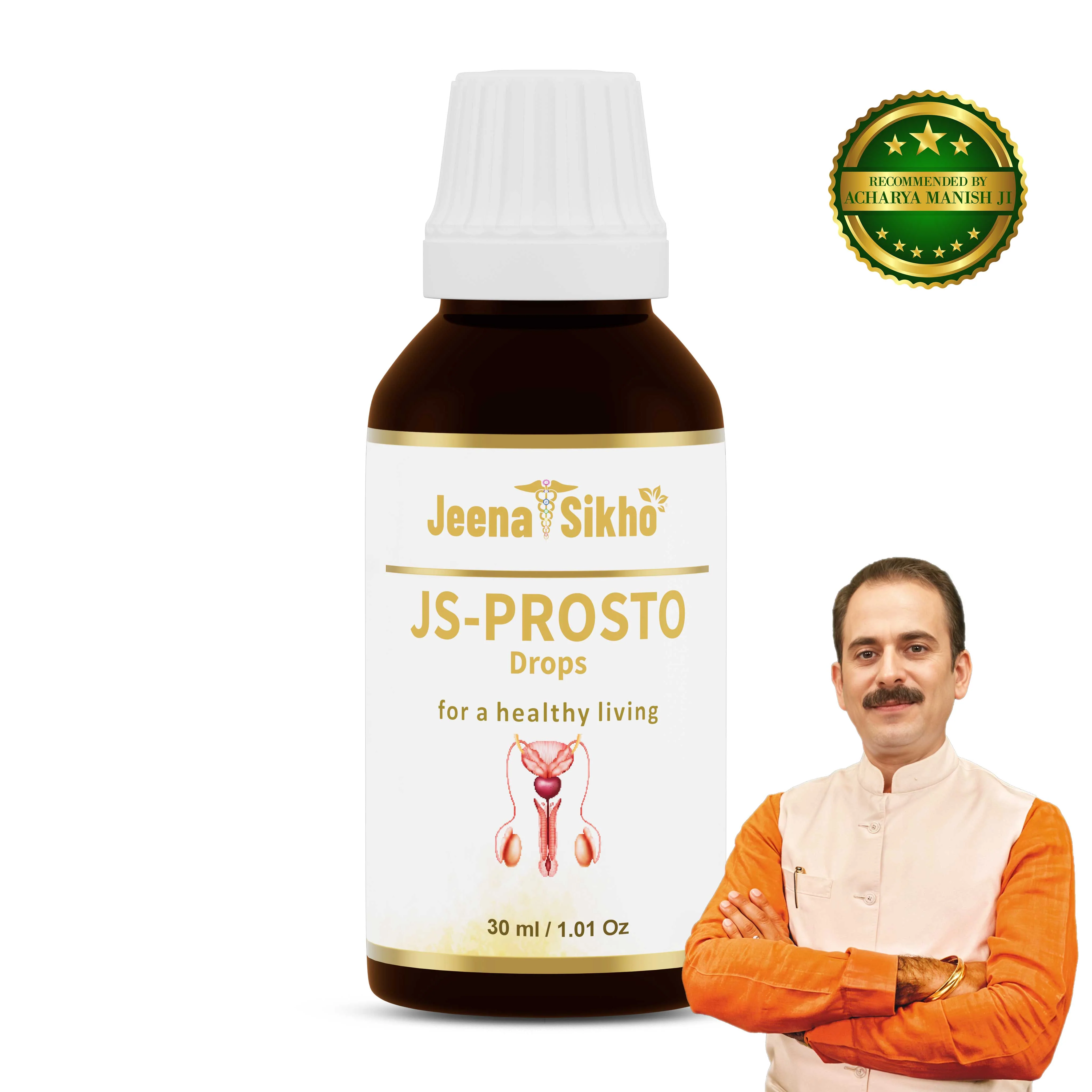 JS-Prosto Drops | Ayurvedic Support for Prostate & Urinary Health in Men - Image 4