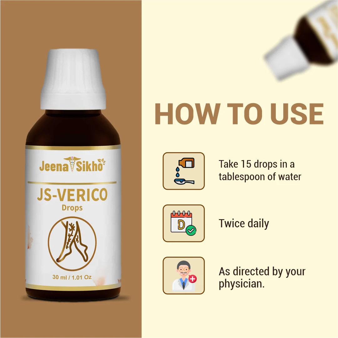 JS-Verico Drops 30ml | Support for Leg Pain, Varicose Veins & Poor Circulation - Image 5
