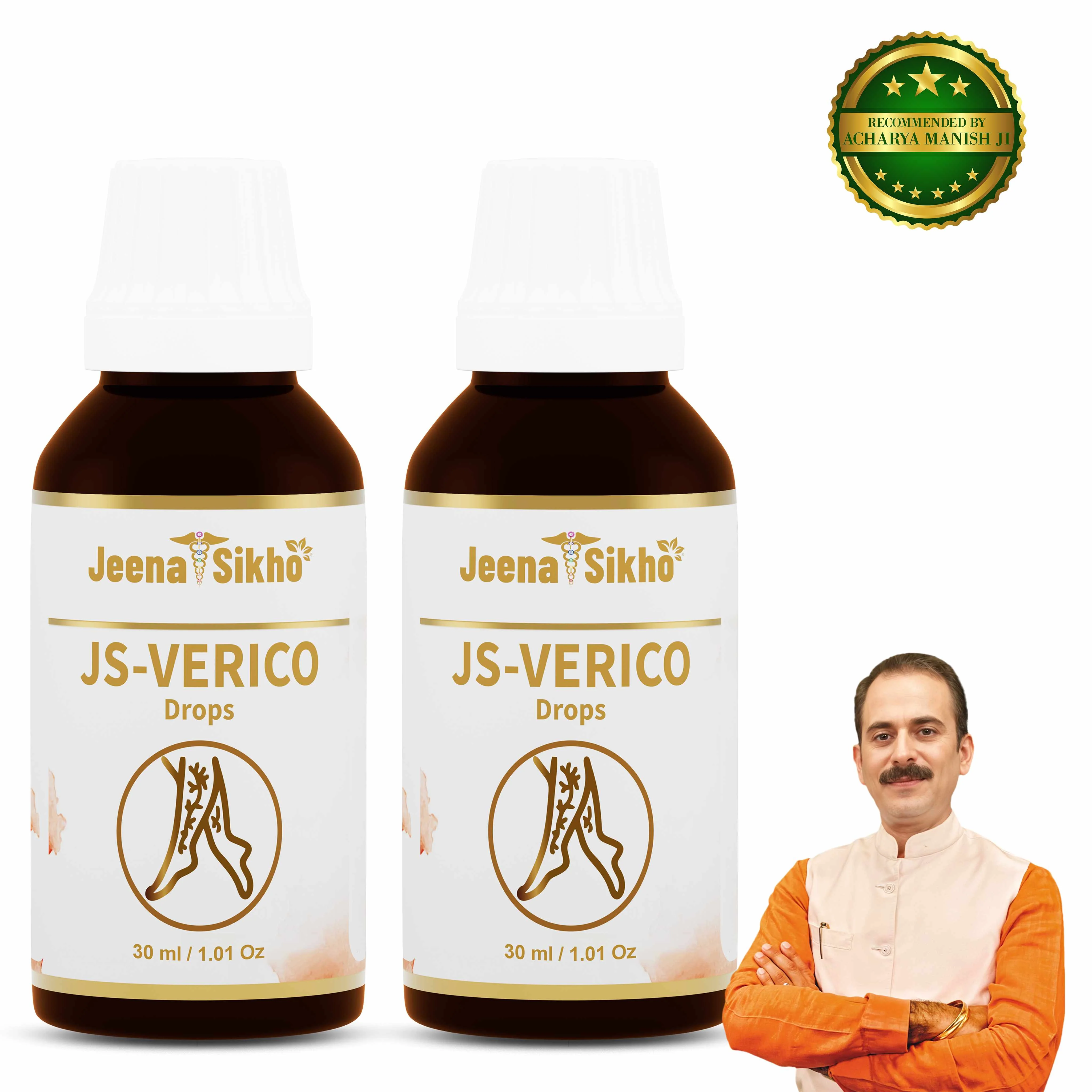 JS-Verico Drops 30ml | Support for Leg Pain, Varicose Veins & Poor Circulation - Image 6