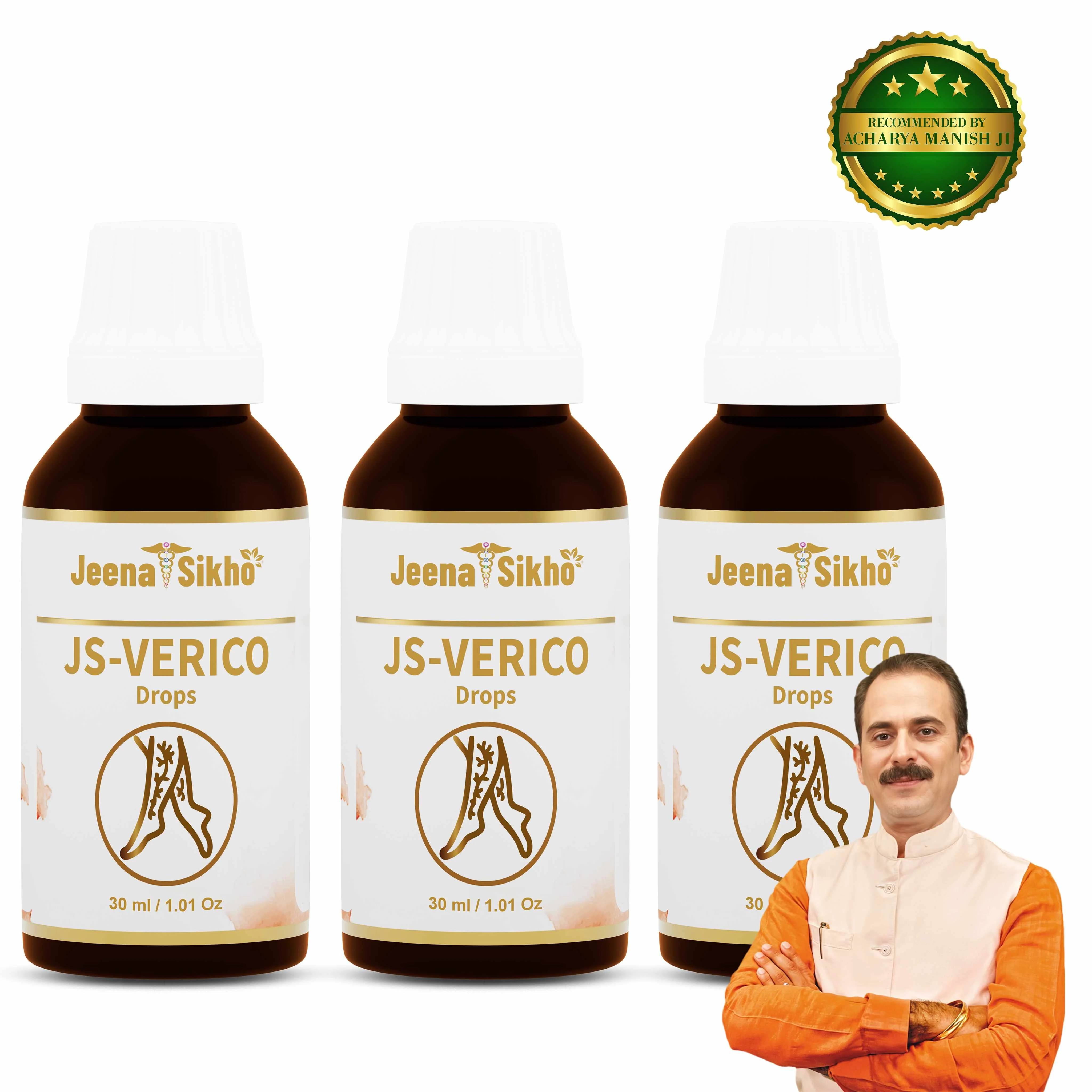 JS-Verico Drops 30ml | Support for Leg Pain, Varicose Veins & Poor Circulation - Image 7