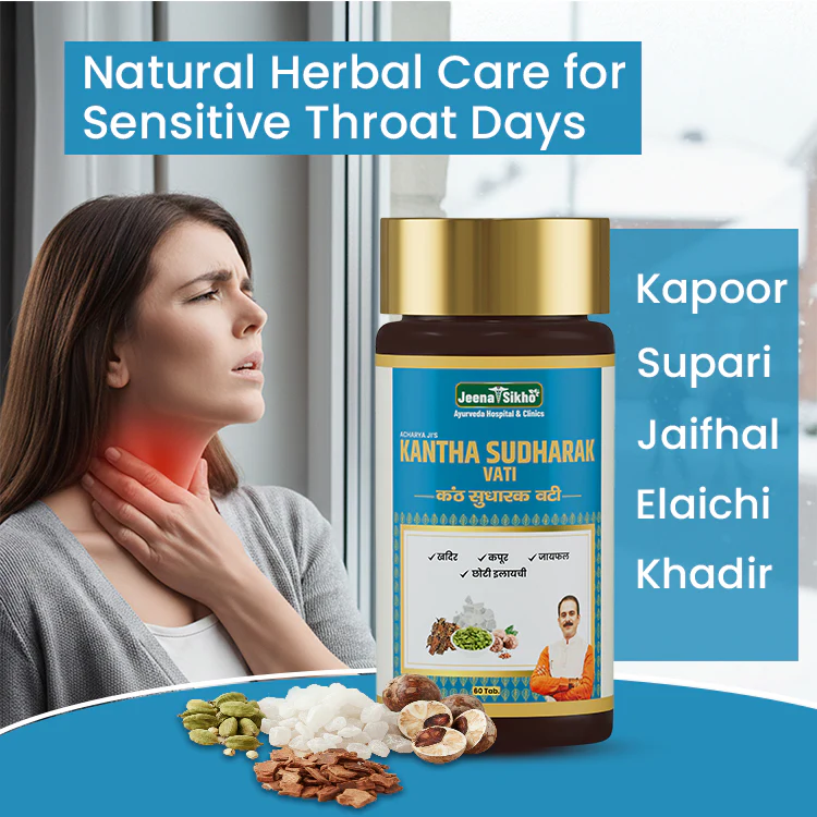 Kantha Sudharak Vati Tablets | Ayurvedic Support for Sore Throat & Mouth Ulcer Comfort - Image 3