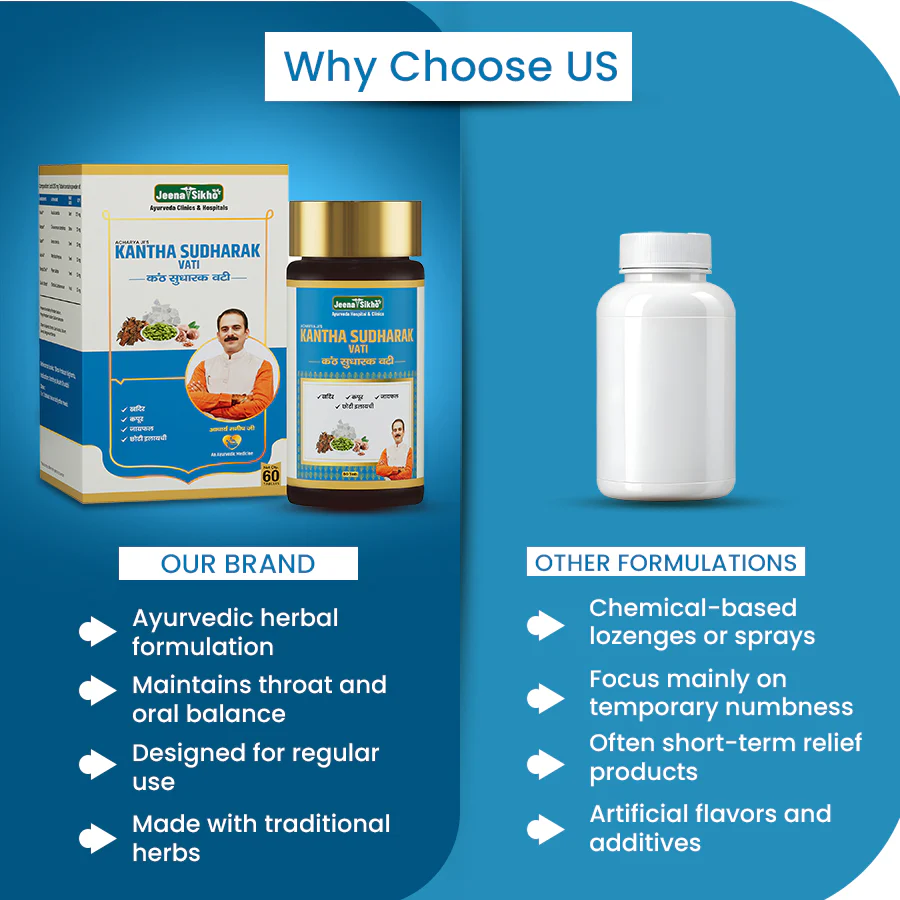 Kantha Sudharak Vati Tablets | Ayurvedic Support for Sore Throat & Mouth Ulcer Comfort - Image 5