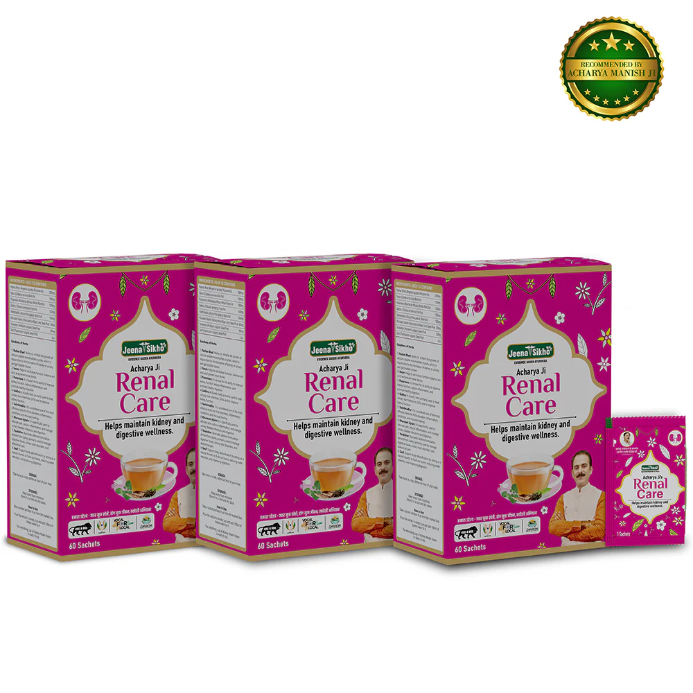 Renal Care | Ayurvedic Renal Care Tea for Urinary Relief & Digestion | Natural Wellness Drink | 60 Sachets - Image 10