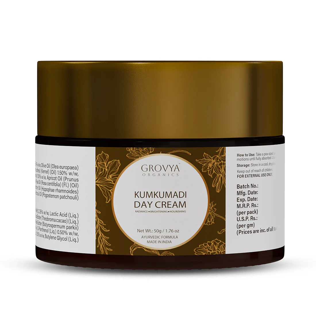 KUMKUMADI DAY CREAM | For Pigmentation & Dark Spots | Dark Spot Corrector Face Cream - Image 2