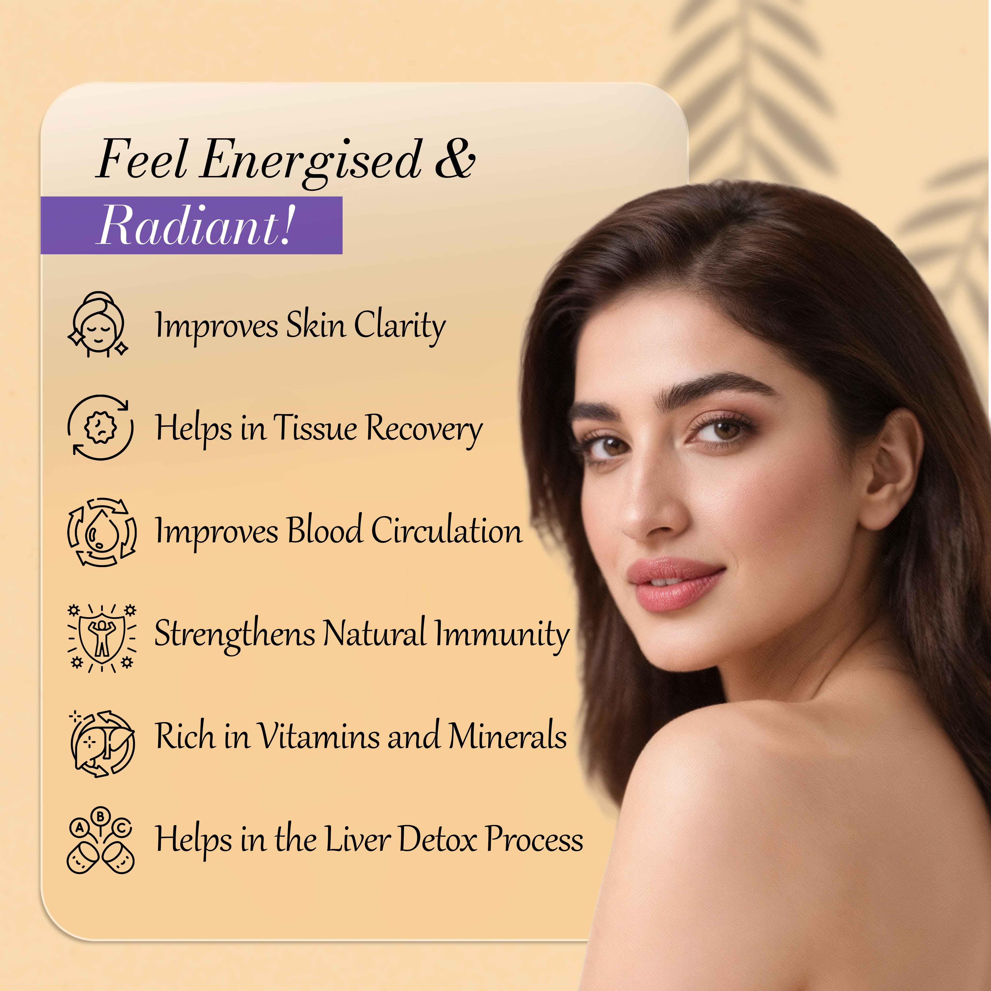 L-Glutathione Tablets | Skin Glow, Radiance & Detox Support with Vitamin C & L-Arginine - Image 4