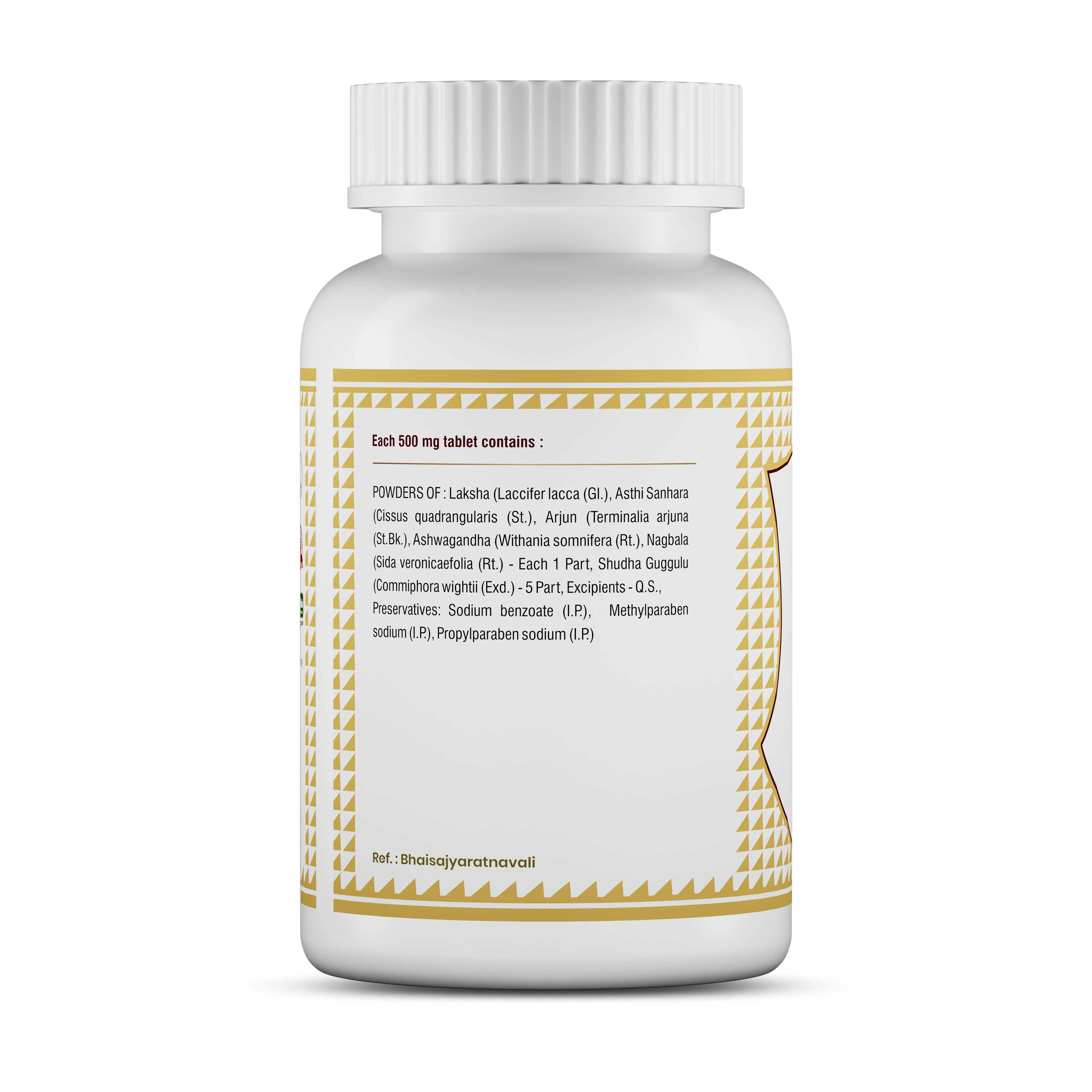 Laksha Guggulu | Ayurvedic Bone Strength & Joint Support Tablets - Image 8