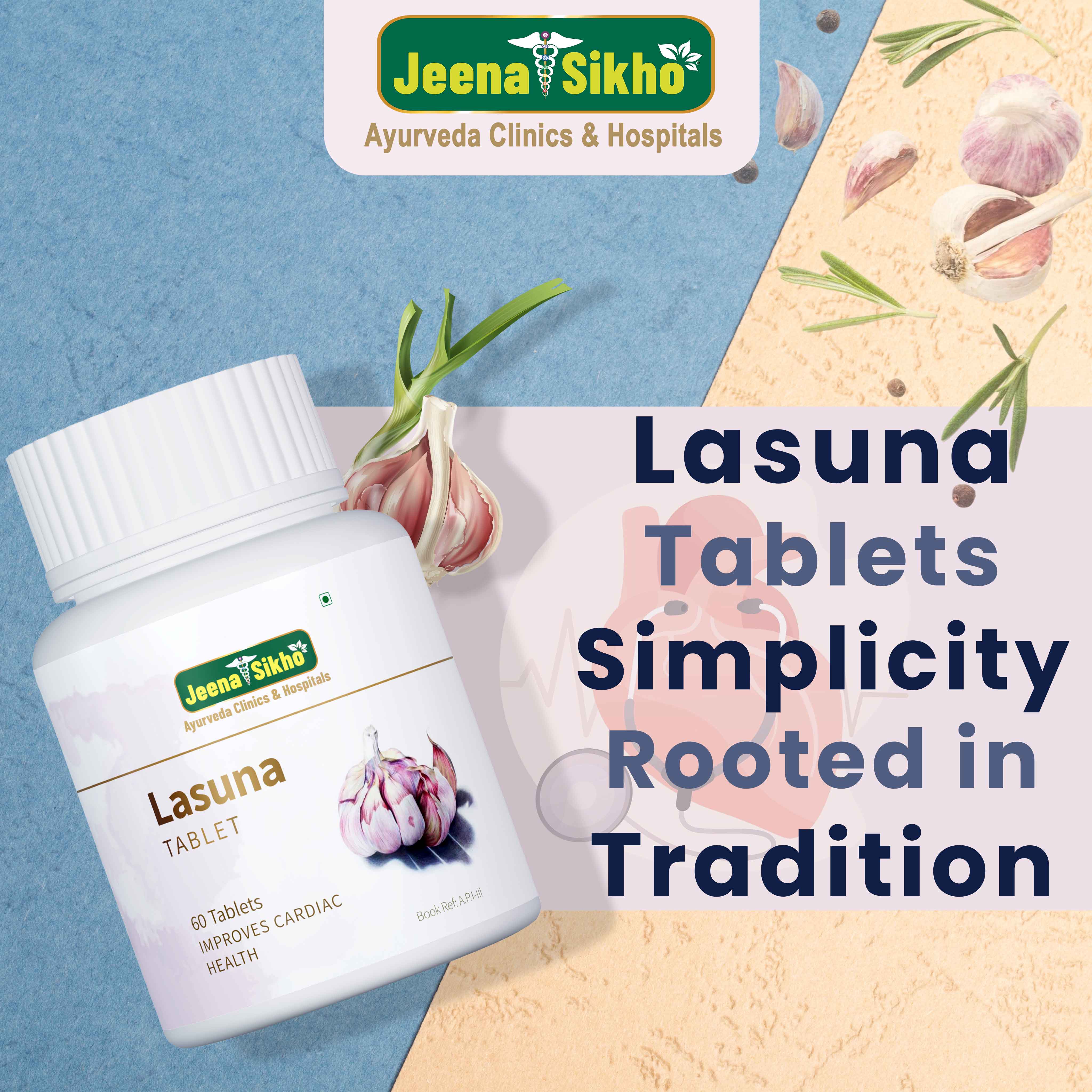Lasuna Tablets | Heart Health & Cholesterol Support - Image 5