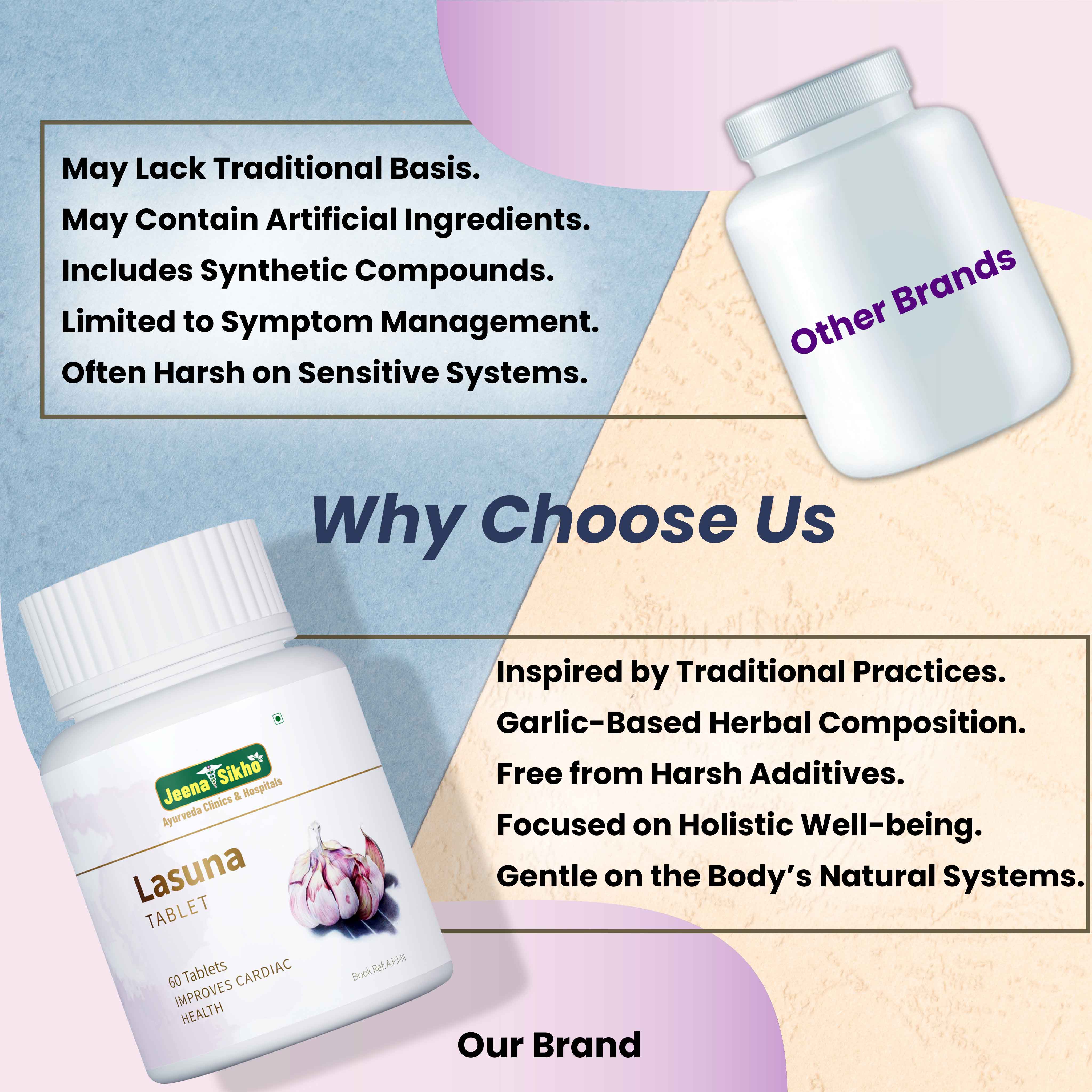 Lasuna Tablets | Heart Health & Cholesterol Support - Image 7