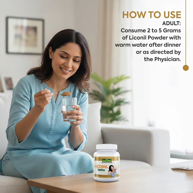 Liconil Powder | Ayurvedic Herbal Body Ache, Strength & Mobility Support Supplement - Image 5