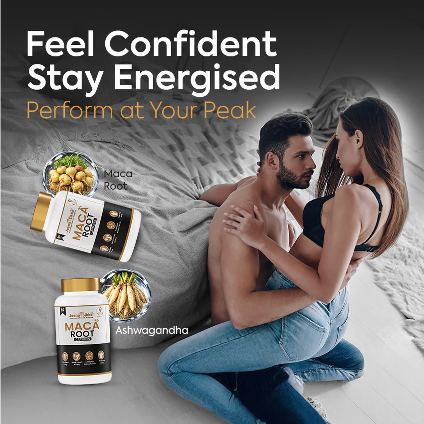 Maca Root Capsules | Provides Stamina, Strength & Daily Wellness | Adaptogenic Plant-Based Formula - Image 3