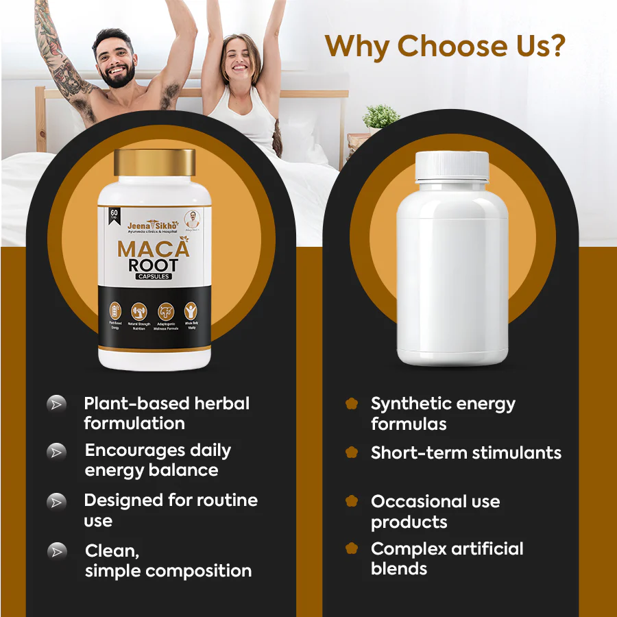 Maca Root Capsules | Provides Stamina, Strength & Daily Wellness | Adaptogenic Plant-Based Formula - Image 5